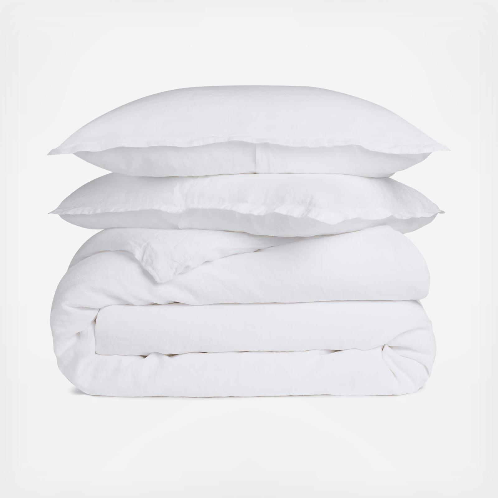 European Flax Linen Duvet & Sham Set