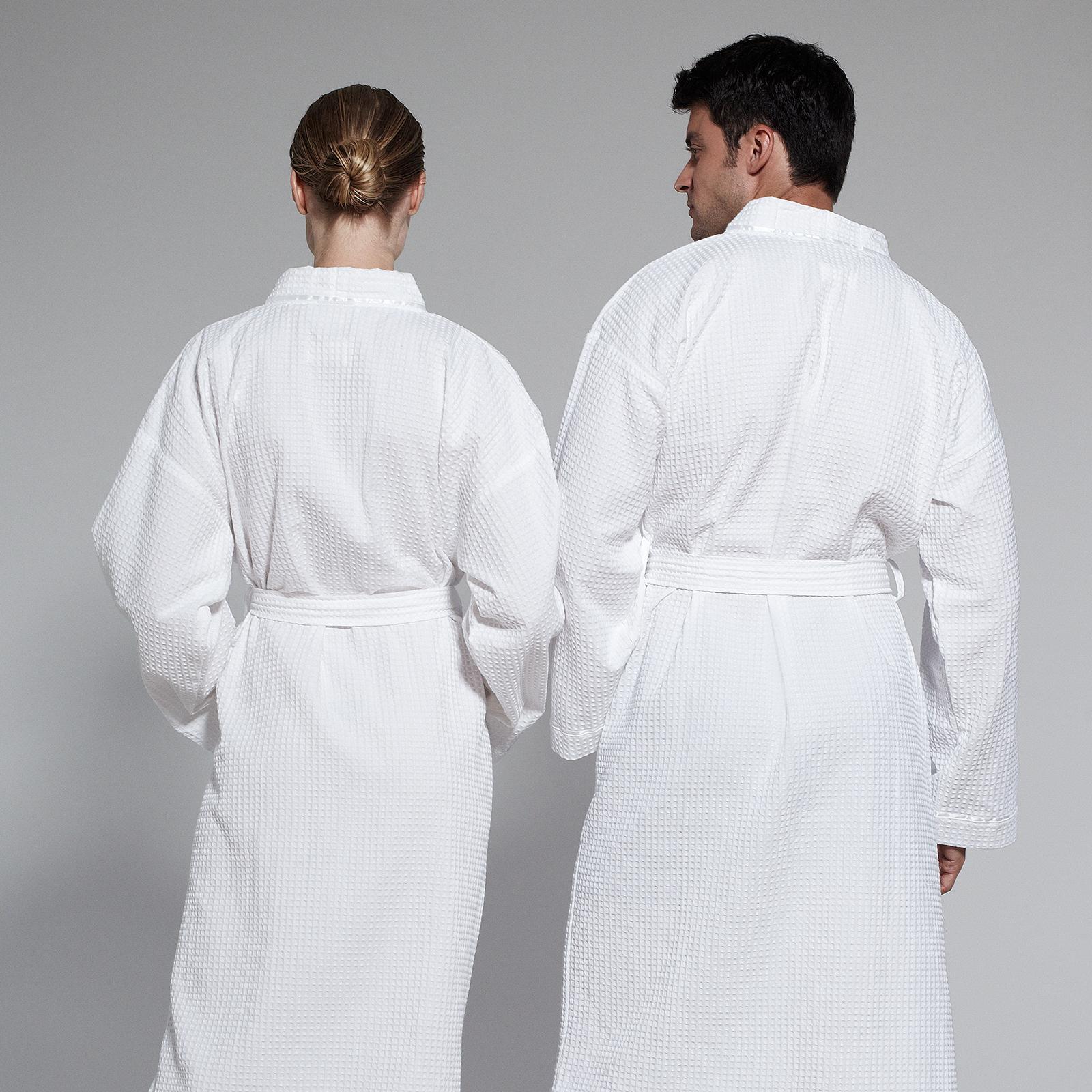 Hotel Kimono Waffle Bathrobe 6 Hotel Kimono Waffle Bathrobe
