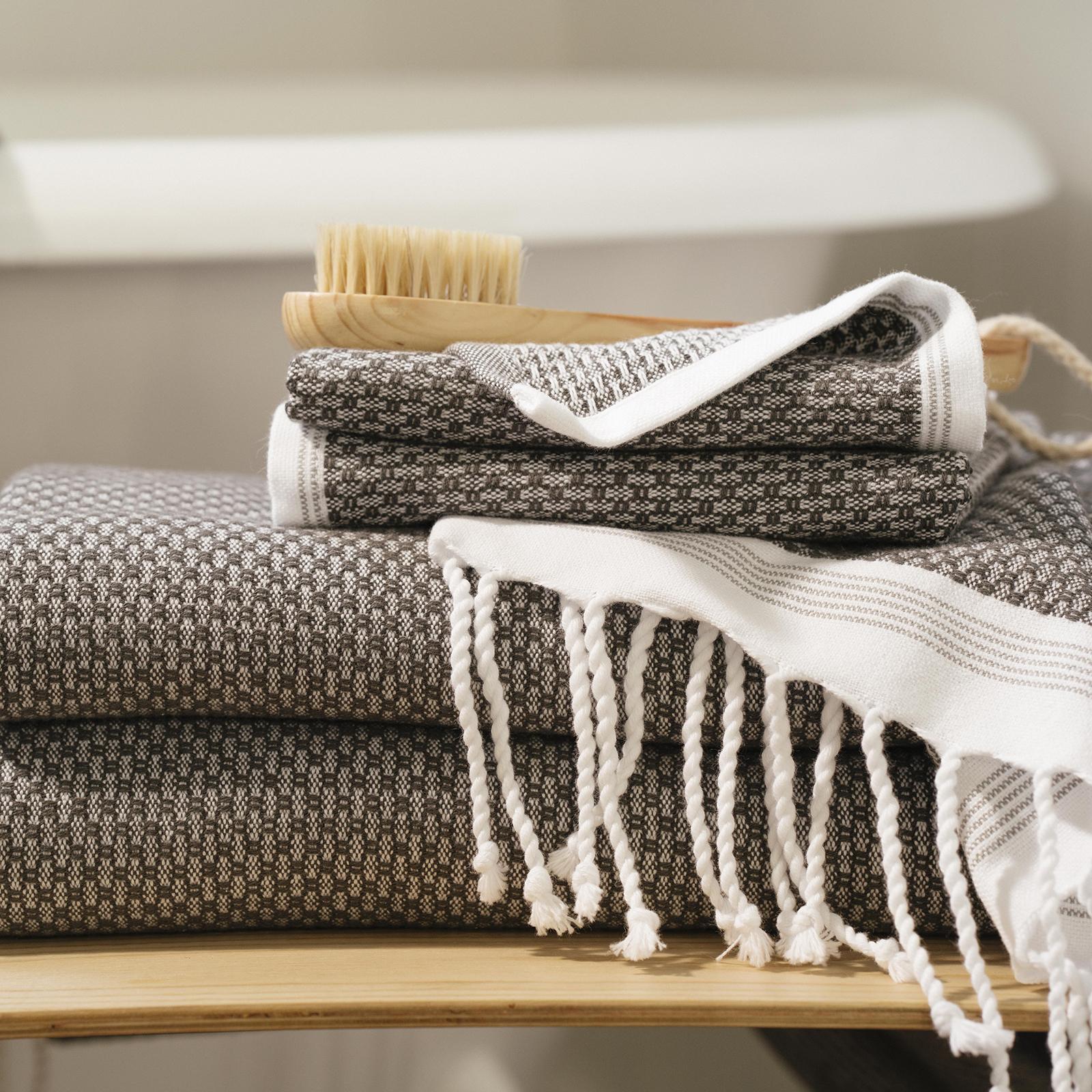 Mediterranean 6-Piece Turkish Organic Towel Set 16 Mediterranean 6-Piece Turkish Organic Towel Set