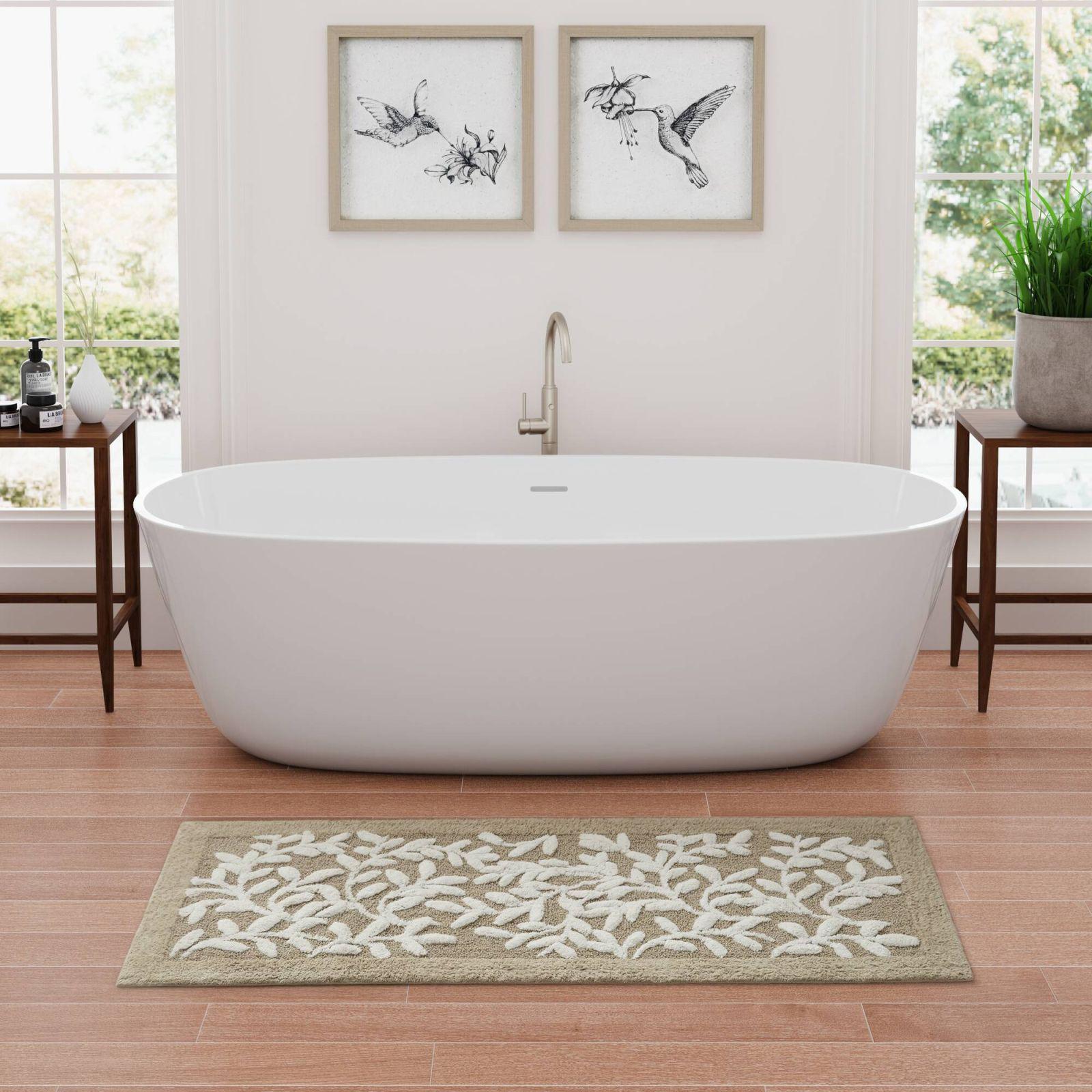 Serene Cotton Tufted Bath Rug 3 Serene Cotton Tufted Bath Rug