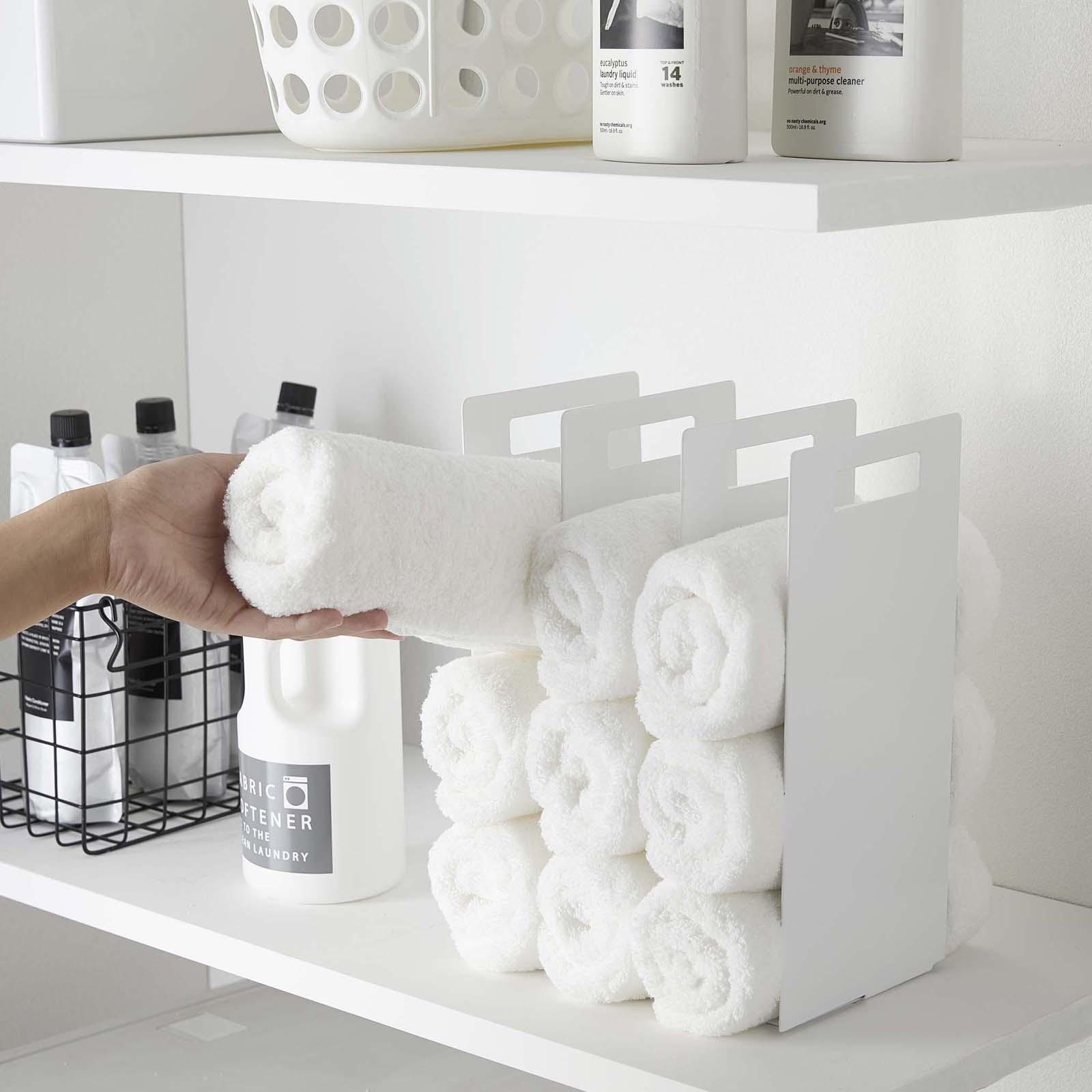 Tower Interlocking Towel Organizer, Set of 2 1 Tower Interlocking Towel Organizer, Set of 2