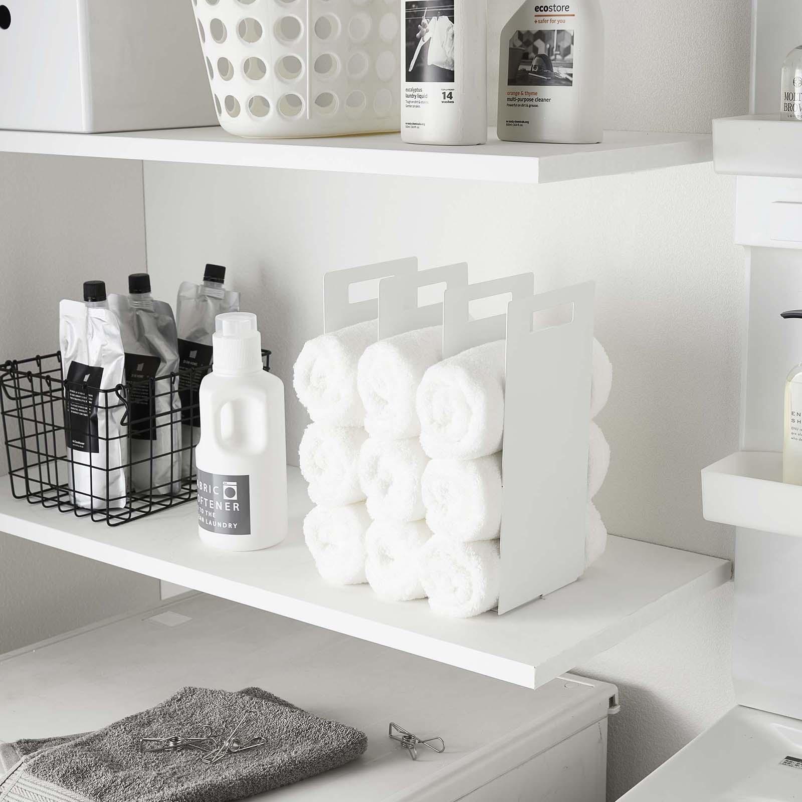 Tower Interlocking Towel Organizer, Set of 2 2 Tower Interlocking Towel Organizer, Set of 2