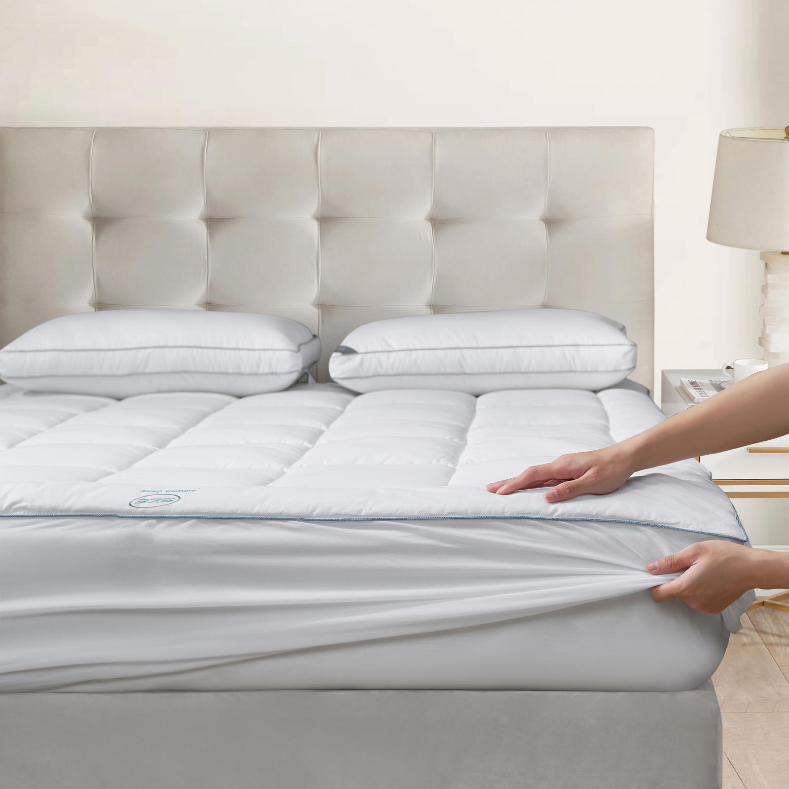 Sleep Climate Temperature Balancing Mattress Pad with 37.5® Technology
