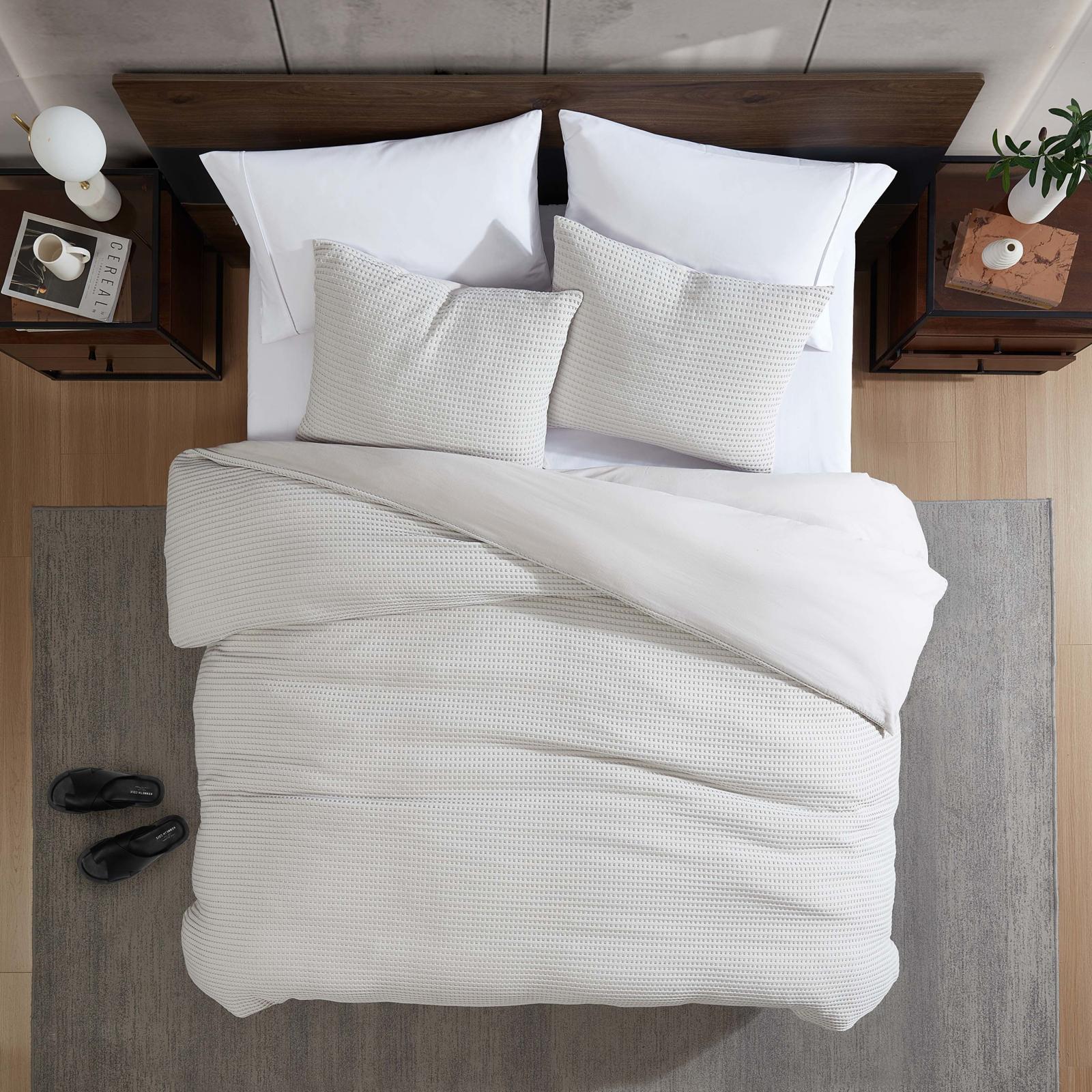Waffle 3-Piece Comforter Set