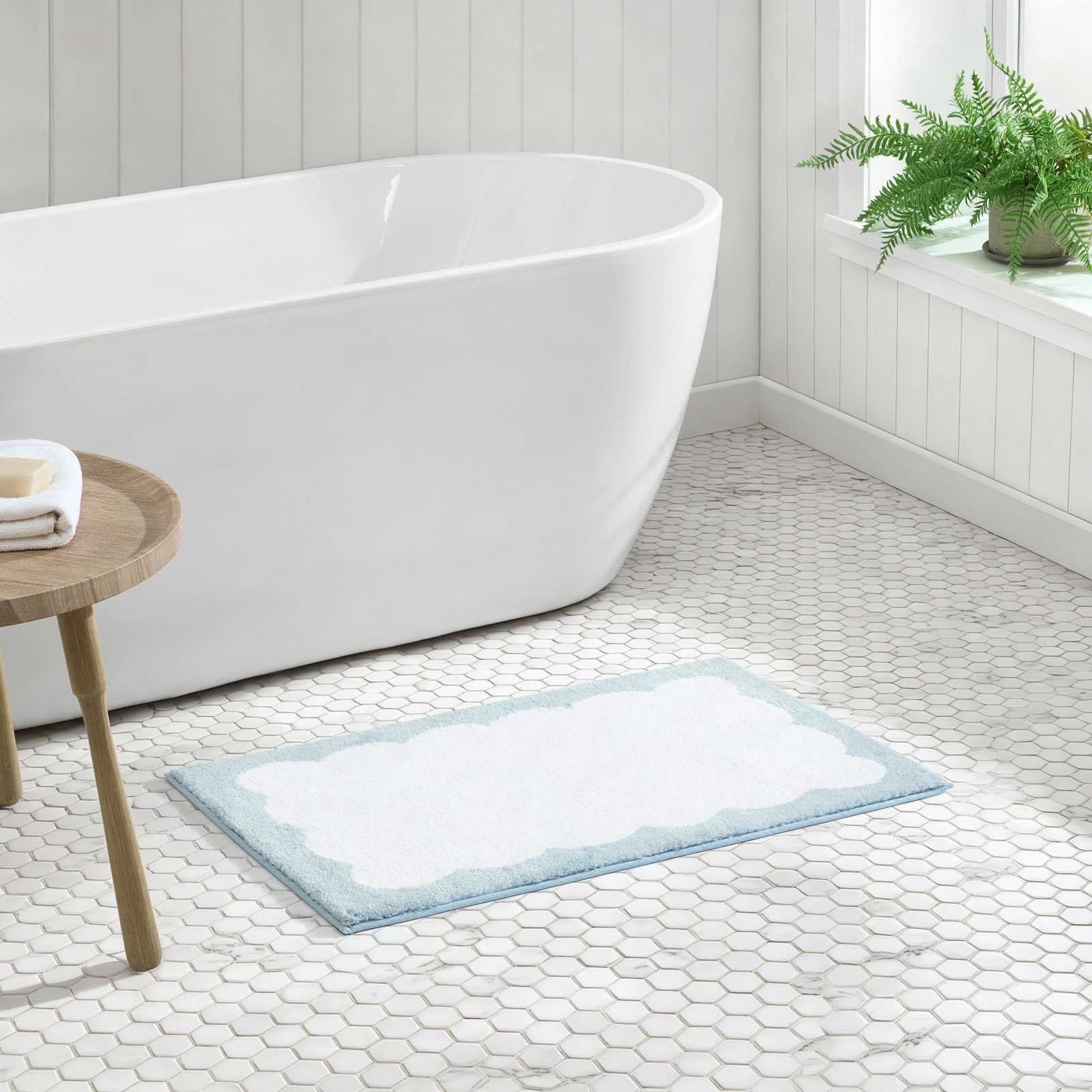 Bedford Scallop Bath Rug 5 Bedford Scallop Bath Rug