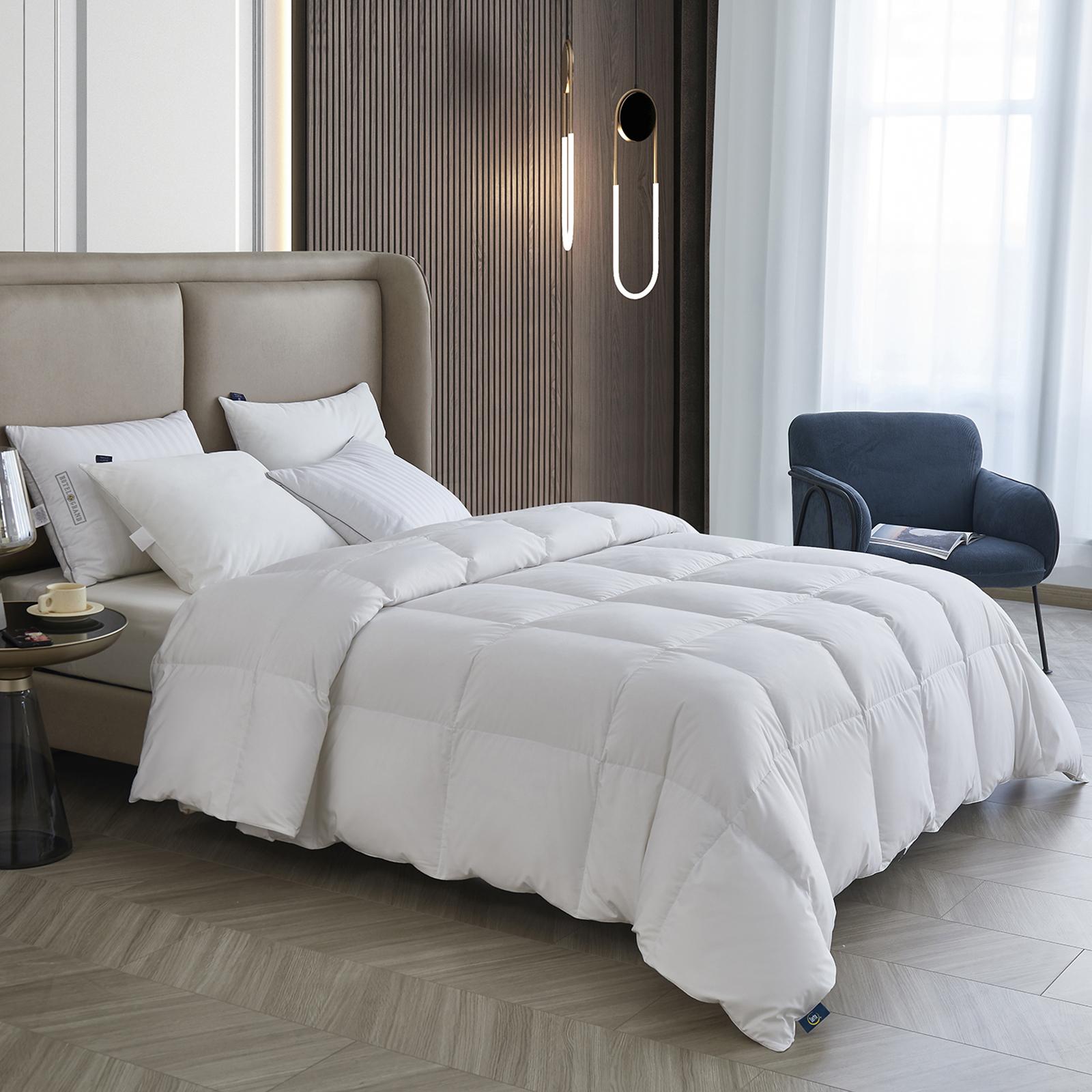 All Season Goose Down Fiber Comforter 2 All Season Goose Down Fiber Comforter