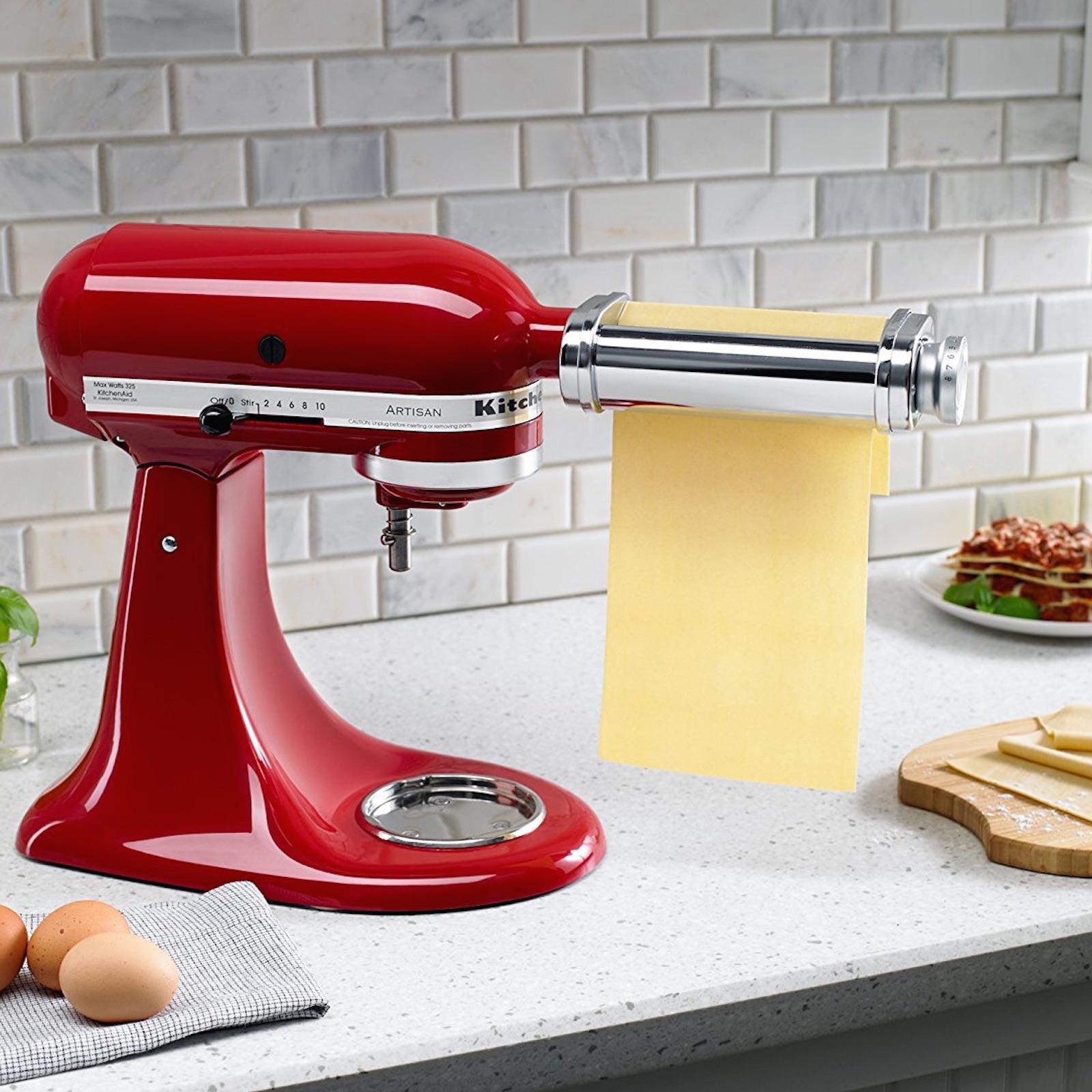Pasta Roller Stand Mixer Attachment 7 Pasta Roller Stand Mixer Attachment