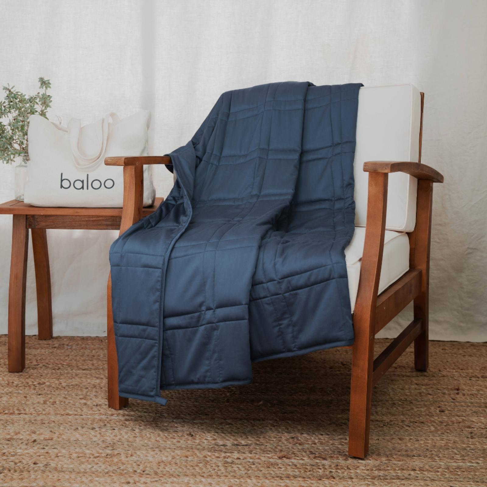 Cool Cotton Weighted Throw 3 Cool Cotton Weighted Throw