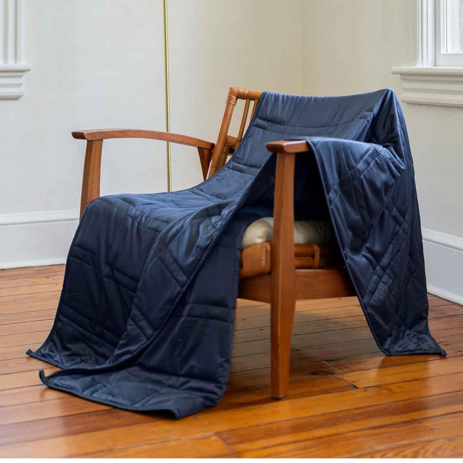 Cool Cotton Weighted Throw 4 Cool Cotton Weighted Throw
