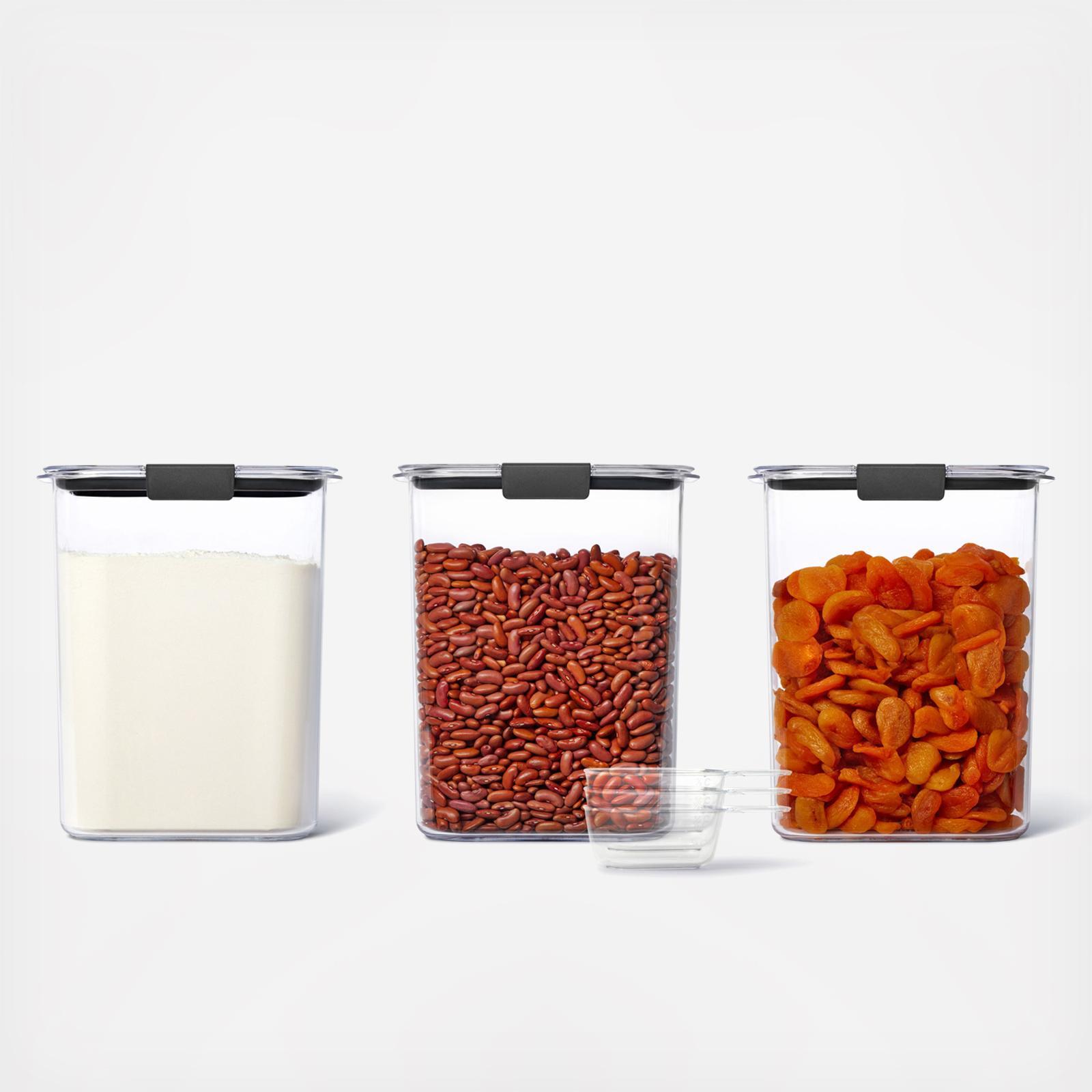 Brilliance 9-Piece Airtight Food & Pantry Storage Container Set 2 Brilliance 9-Piece Airtight Food & Pantry Storage Container Set