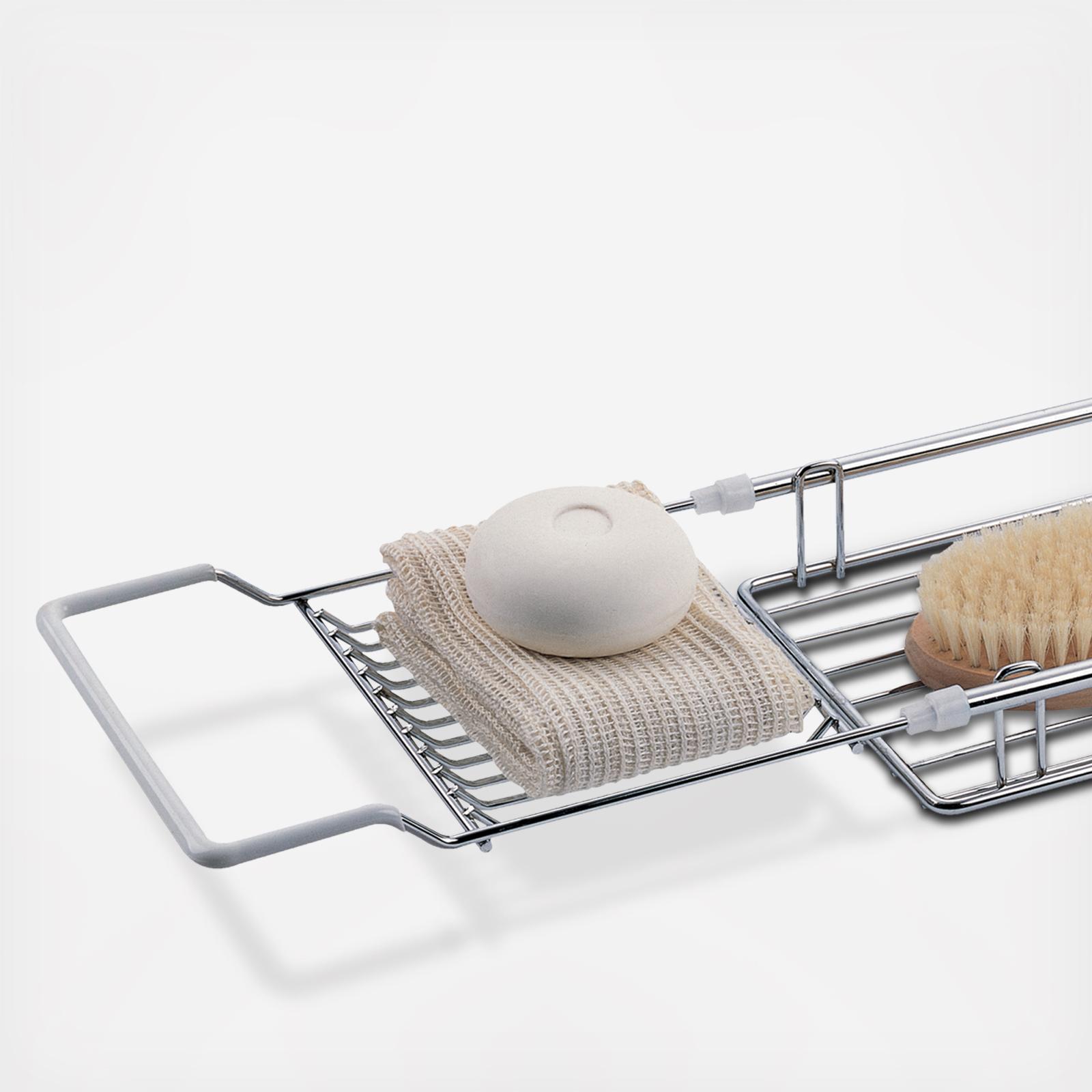 Expandable Bathtub Caddy 3 Expandable Bathtub Caddy