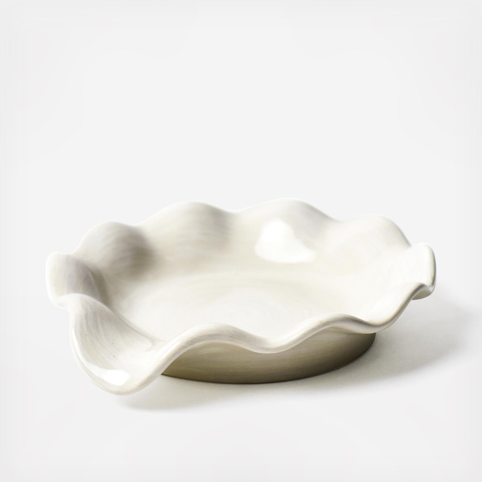 Signature Ruffle Spoon Rest 2 Signature Ruffle Spoon Rest