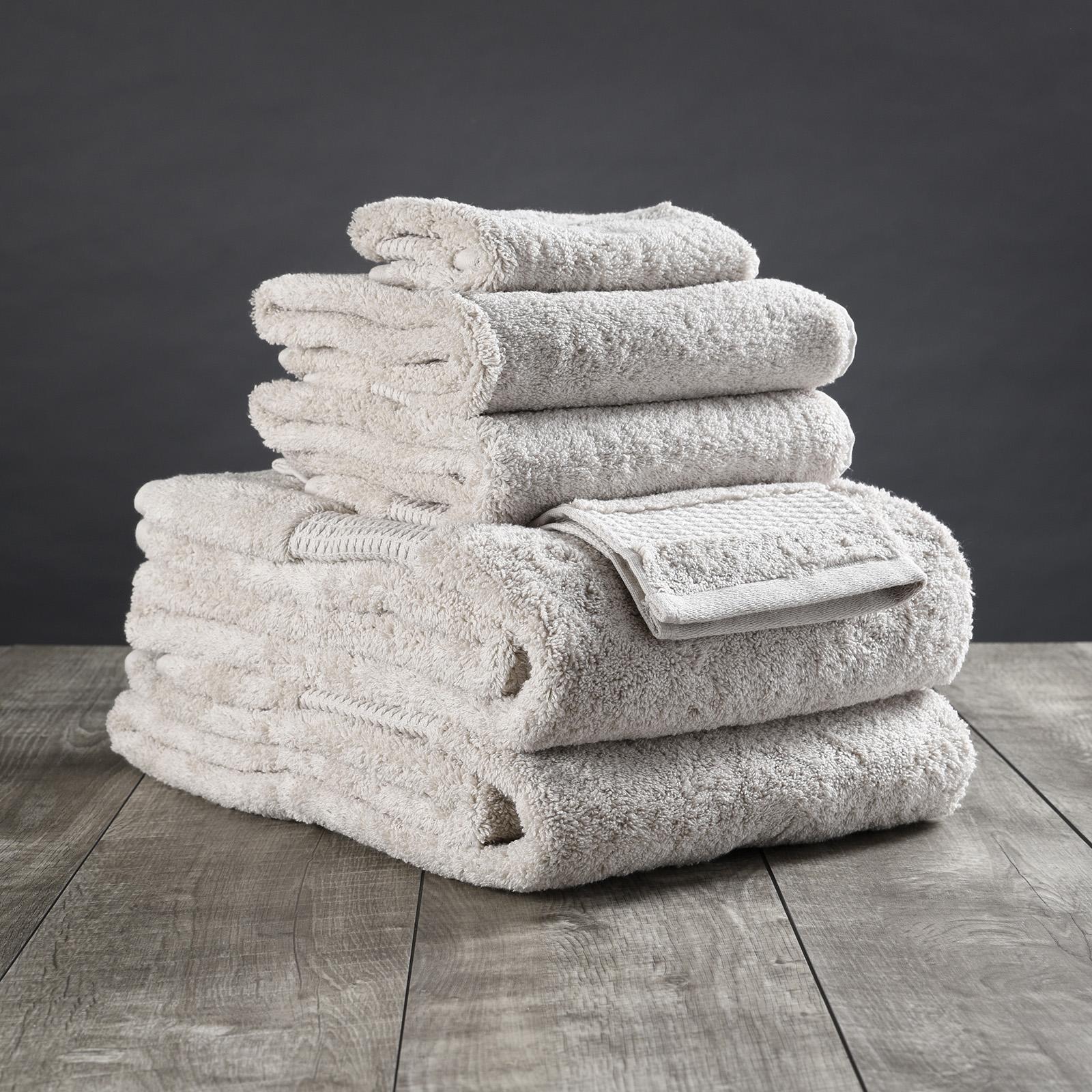 Organic Cotton 6-Piece Towel Set 1 Organic Cotton 6-Piece Towel Set