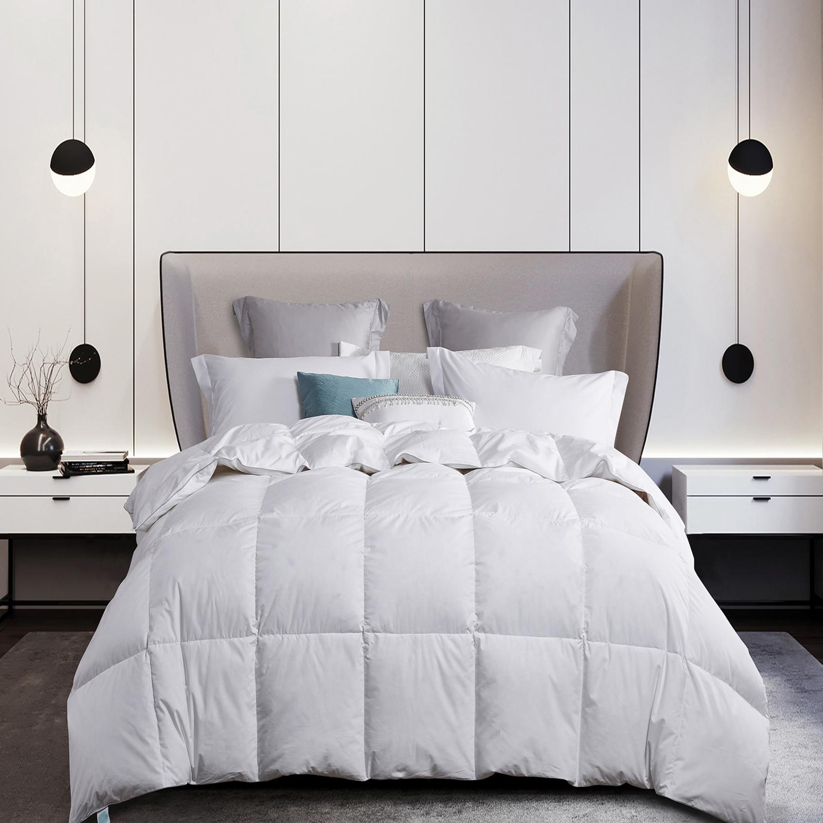 240-Thread Count 50/50 Goose Down and Feather Comforter 2 240-Thread Count 50/50 Goose Down and Feather Comforter