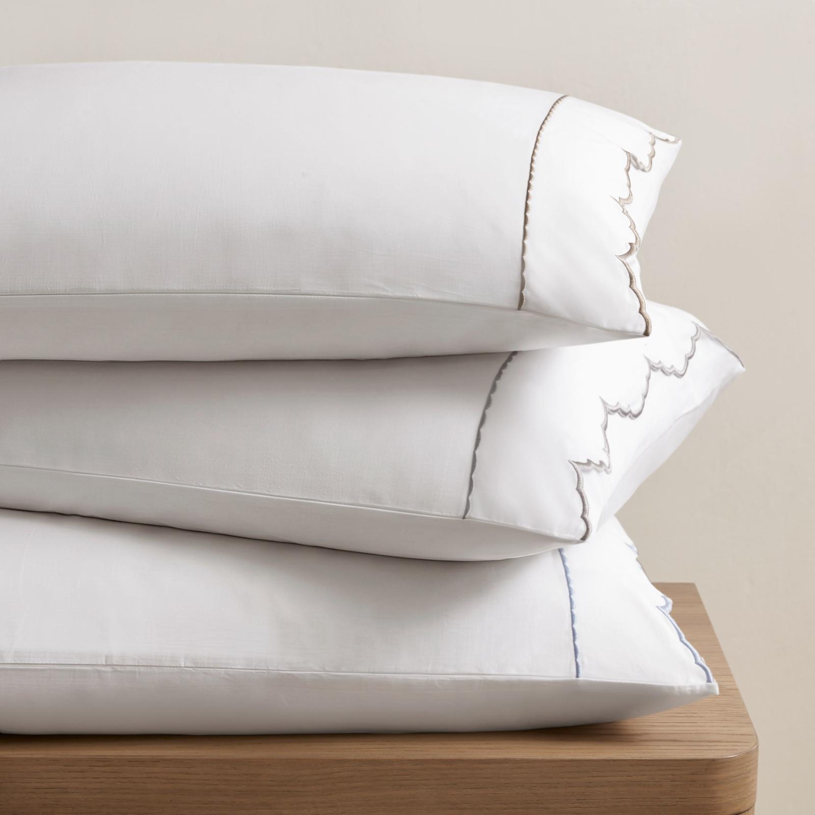 Brielle Scalloped Edge 4-Piece Sheet Set 7 Brielle Scalloped Edge 4-Piece Sheet Set