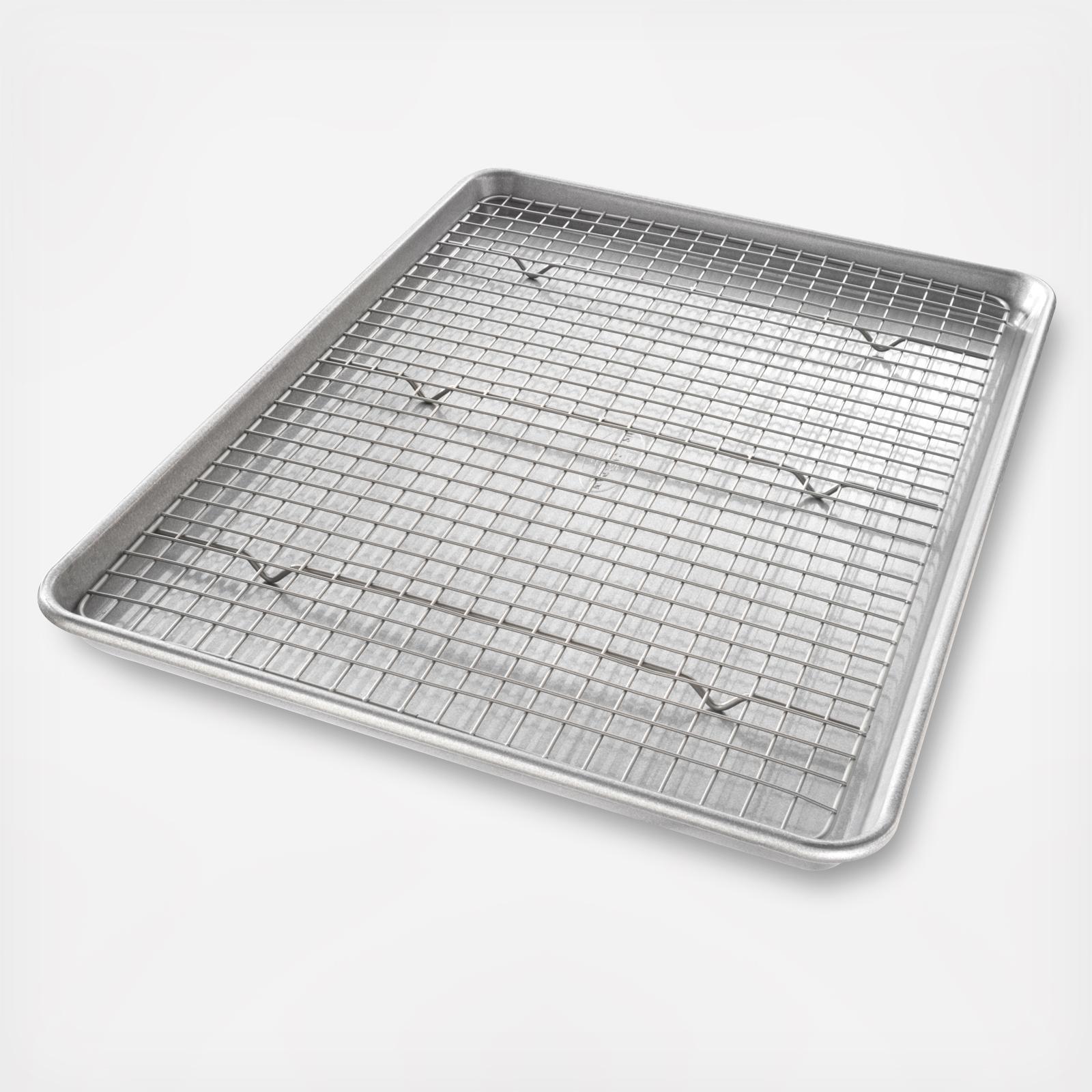 2-Piece Half Sheet & Baking Rack Set 12 2-Piece Half Sheet & Baking Rack Set
