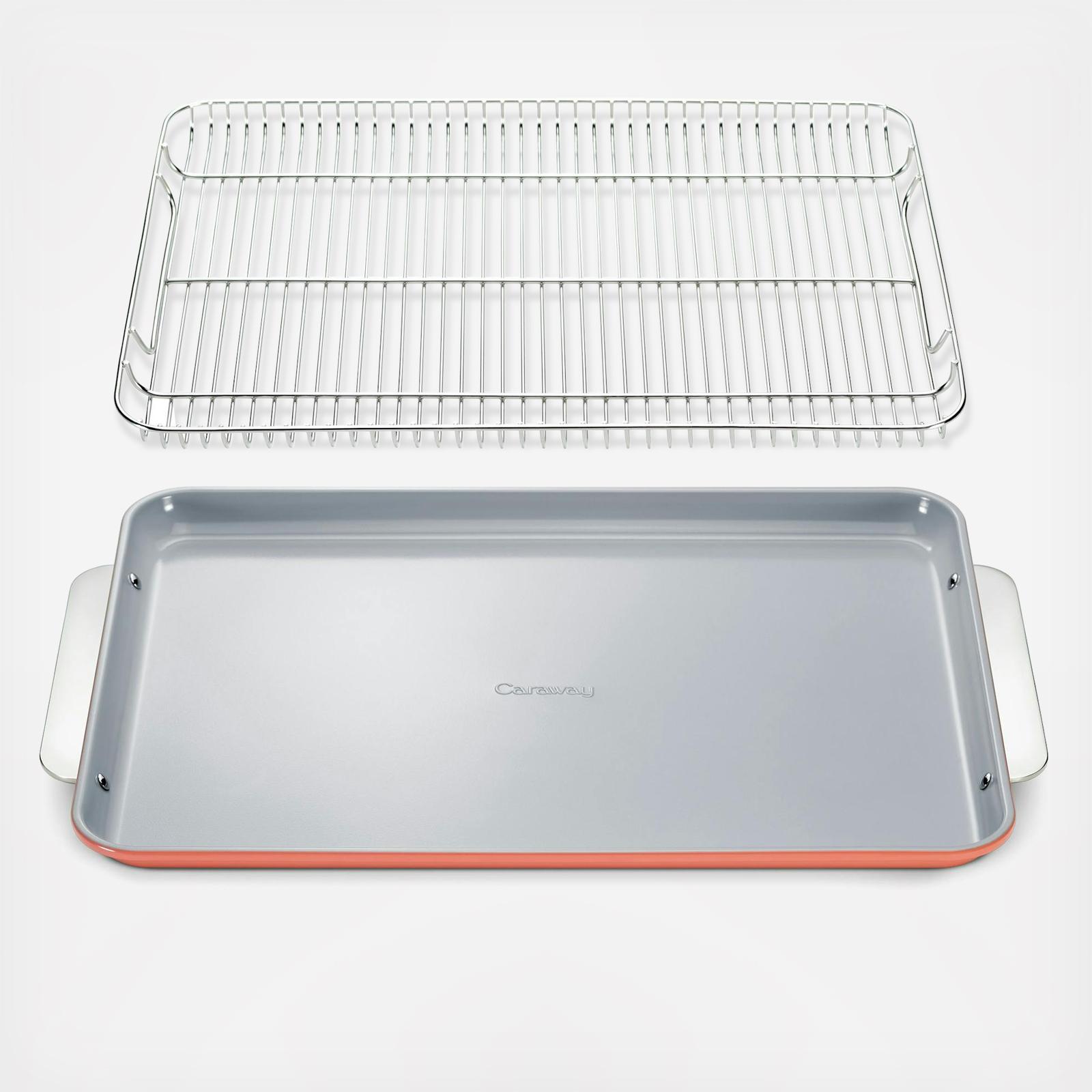 Ceramic Non-Stick Baking Sheet & Cooling Rack Set