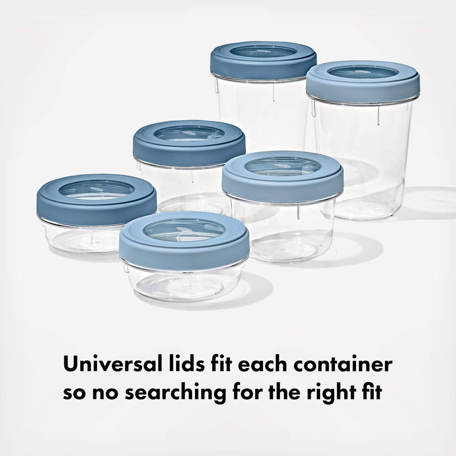Good Grips 12-Piece Twist & Stack Container Set 4 Good Grips 12-Piece Twist & Stack Container Set