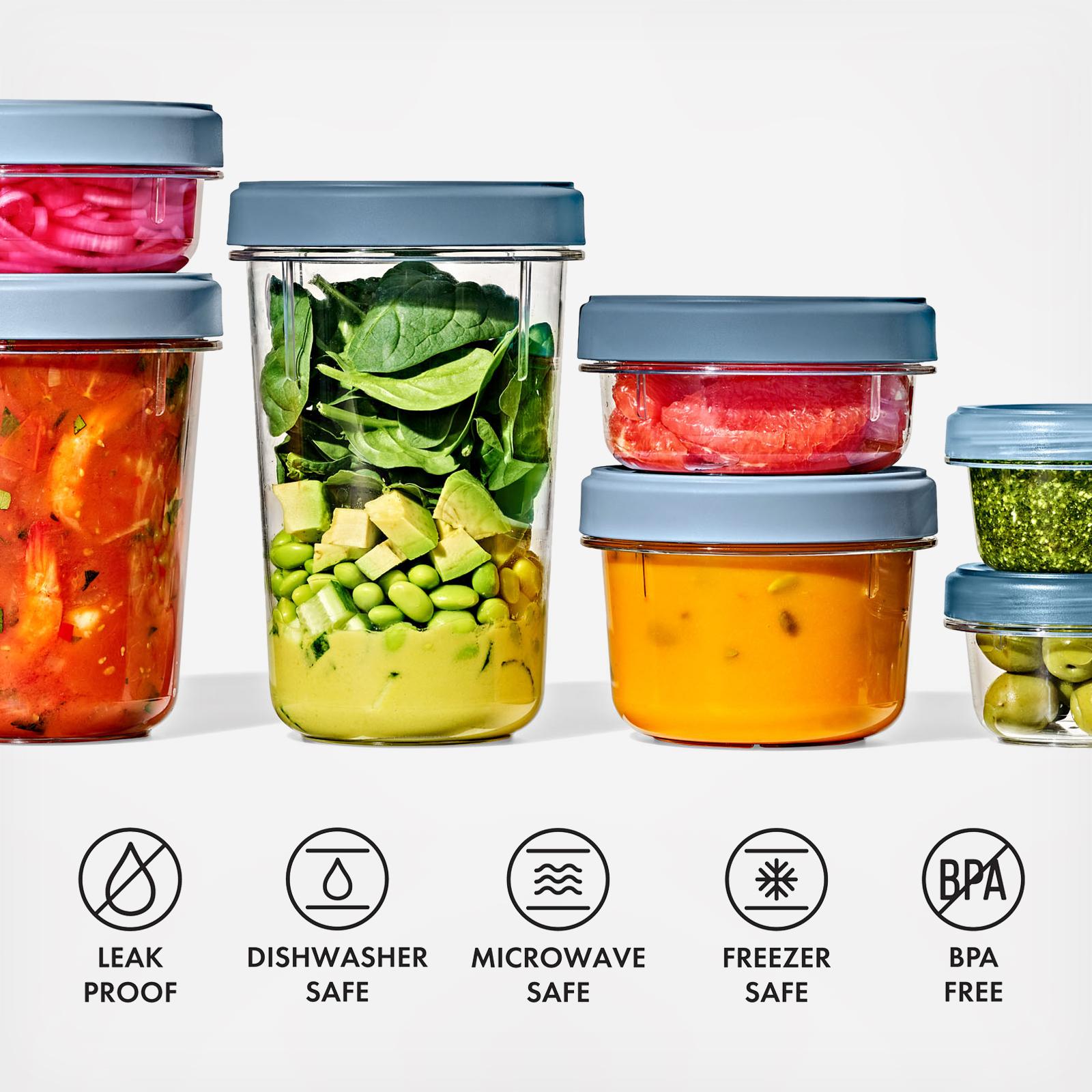 Good Grips 12-Piece Twist & Stack Container Set 7 Good Grips 12-Piece Twist & Stack Container Set