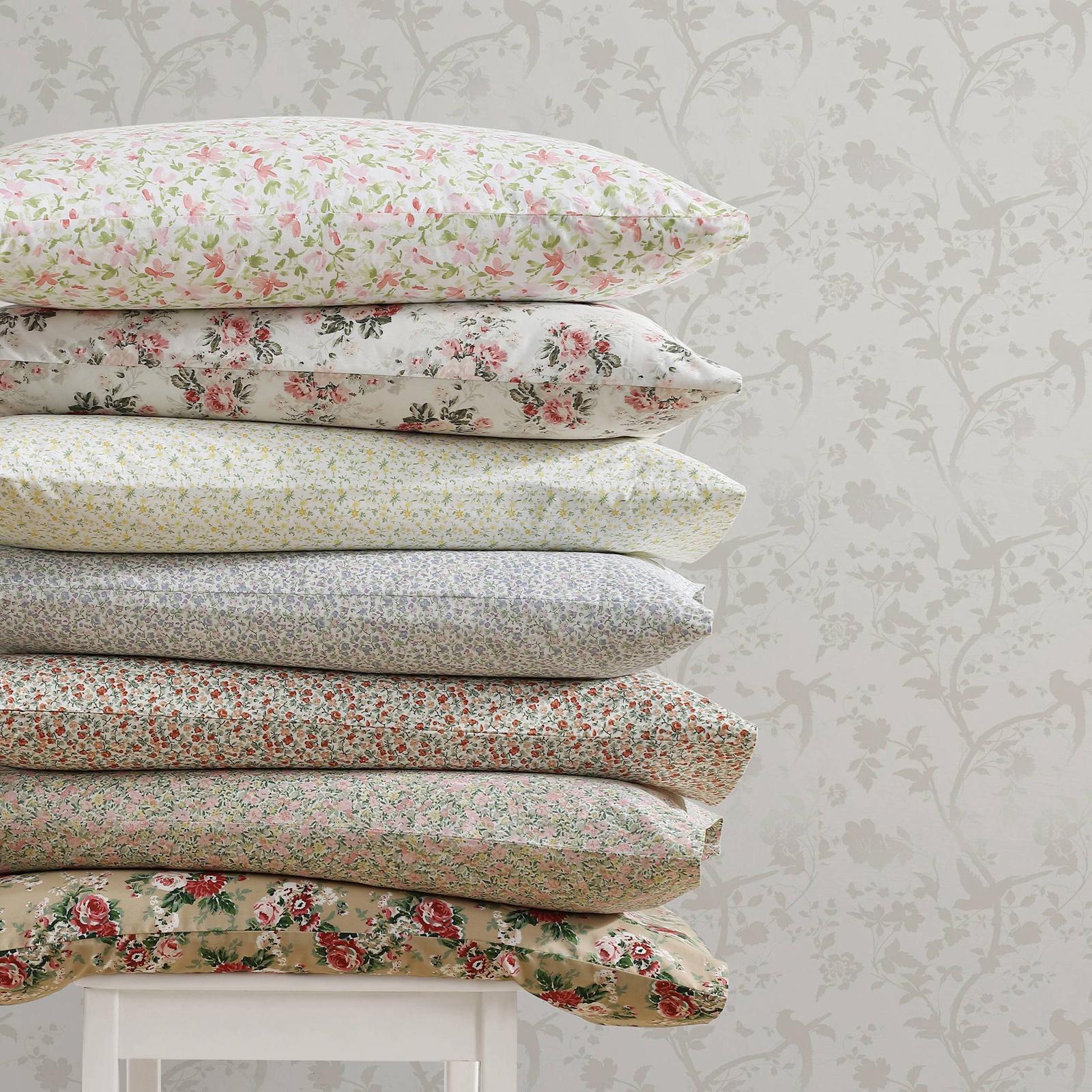 Emogene Cotton Percale 4-Piece Sheet Set 8 Emogene Cotton Percale 4-Piece Sheet Set