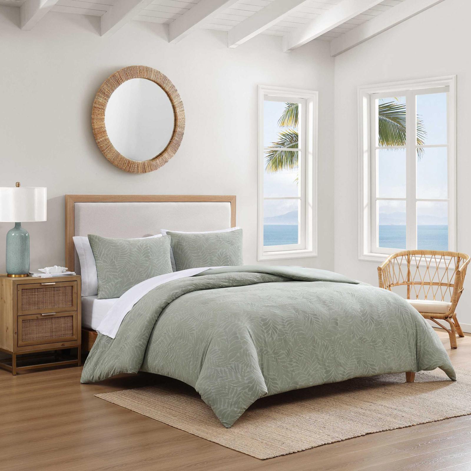 Harbor Palm Cotton 3-Piece Comforter Set 6 Harbor Palm Cotton 3-Piece Comforter Set