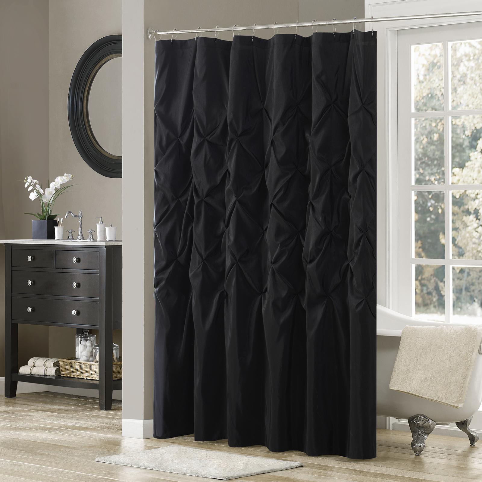 Laurel Tufted Semi-Sheer Shower Curtain 17 Laurel Tufted Semi-Sheer Shower Curtain