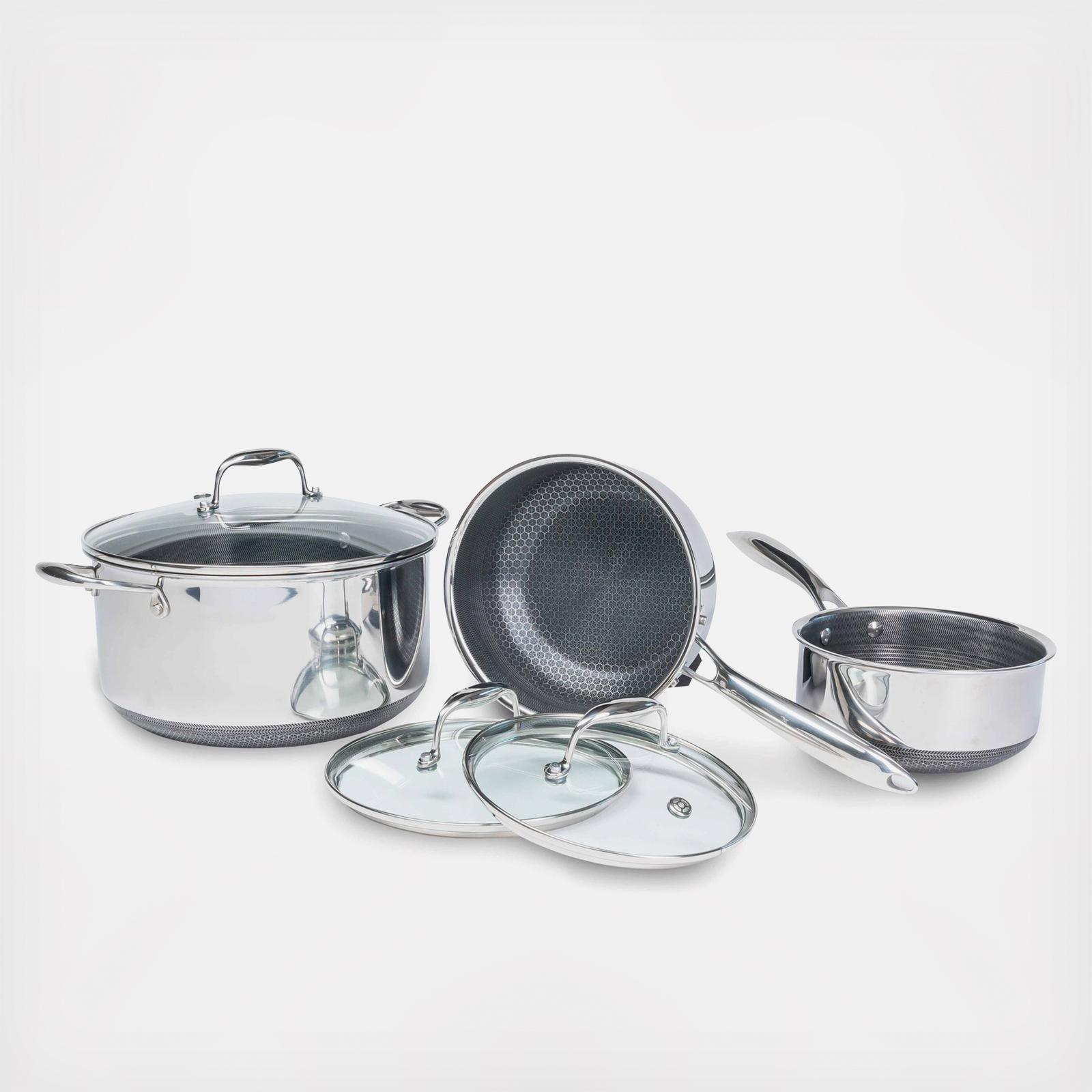 6-Piece Pot Set with Lids