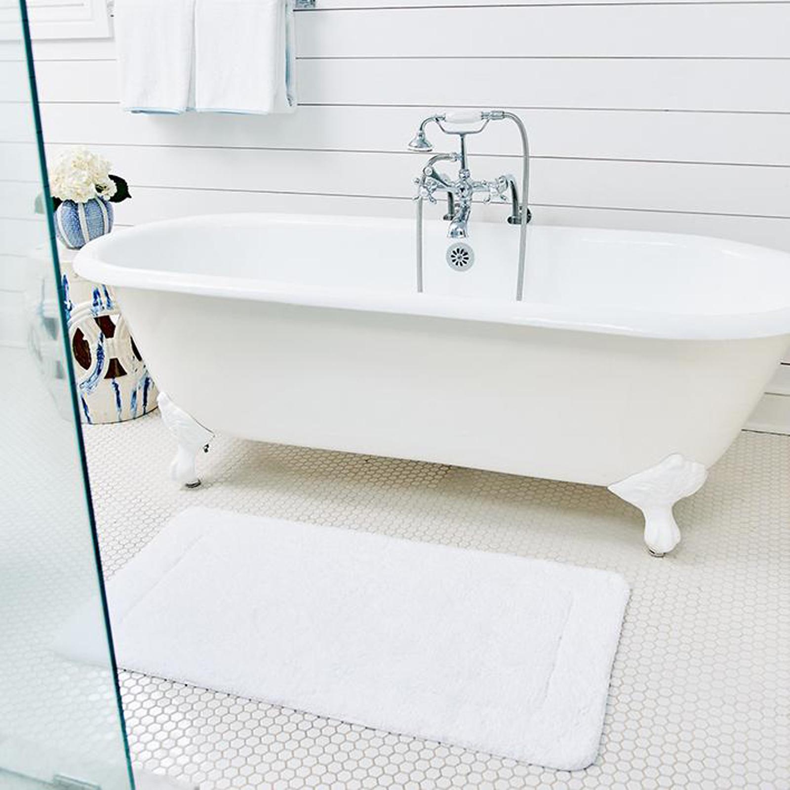 Organic Cotton Bath Rug 1 Organic Cotton Bath Rug