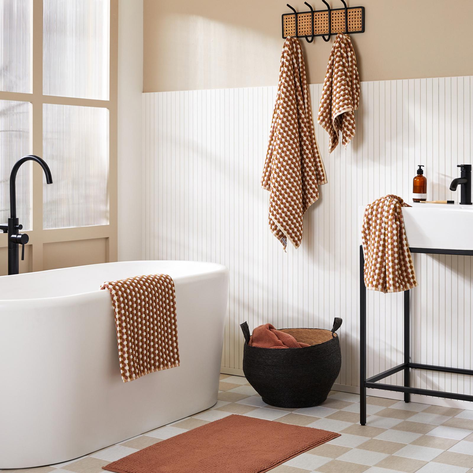 Organic Mosaic Bath Towel 16 Organic Mosaic Bath Towel