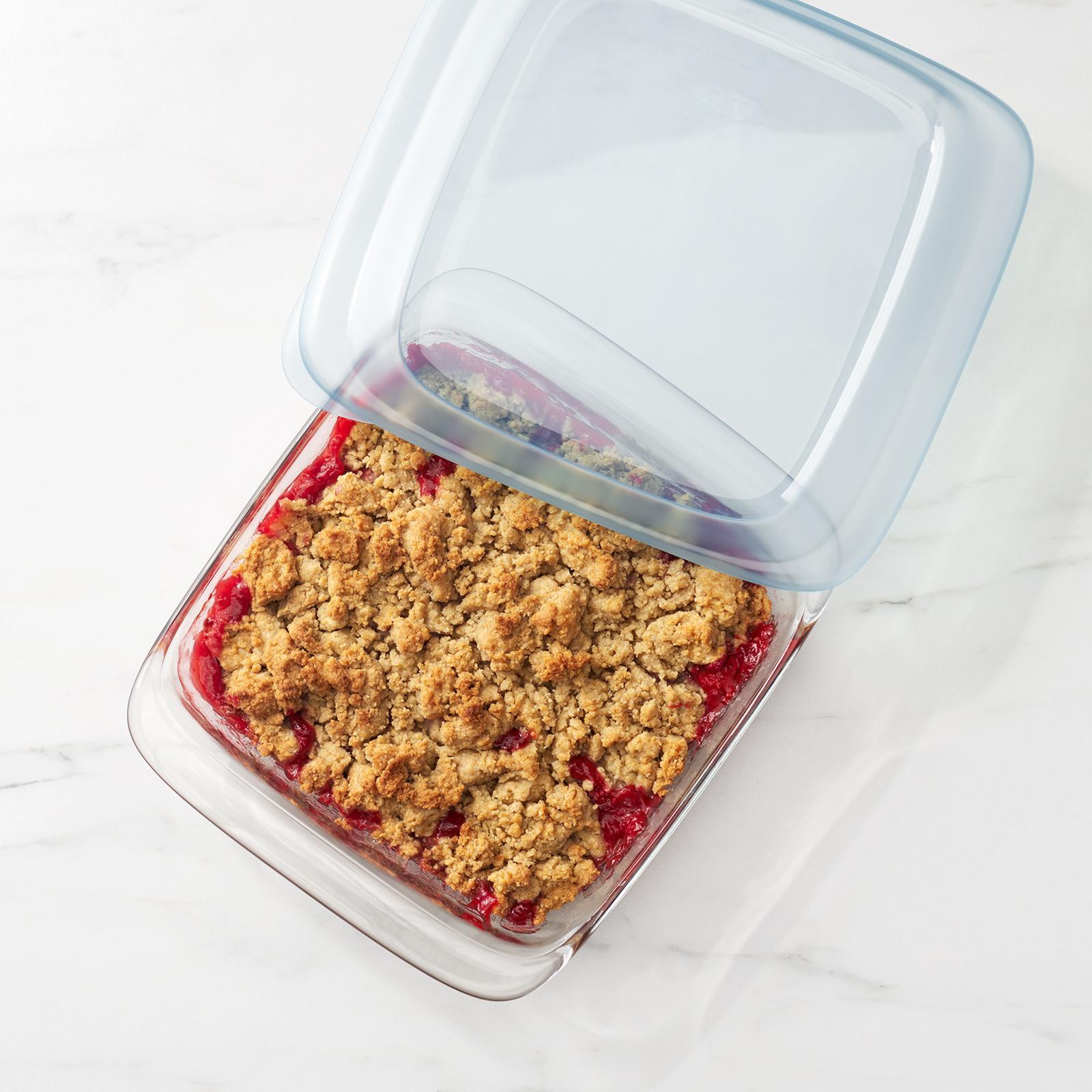 Good Grips Glass Baking Dish With Lid, Set of 2 12 Good Grips Glass Baking Dish With Lid, Set of 2