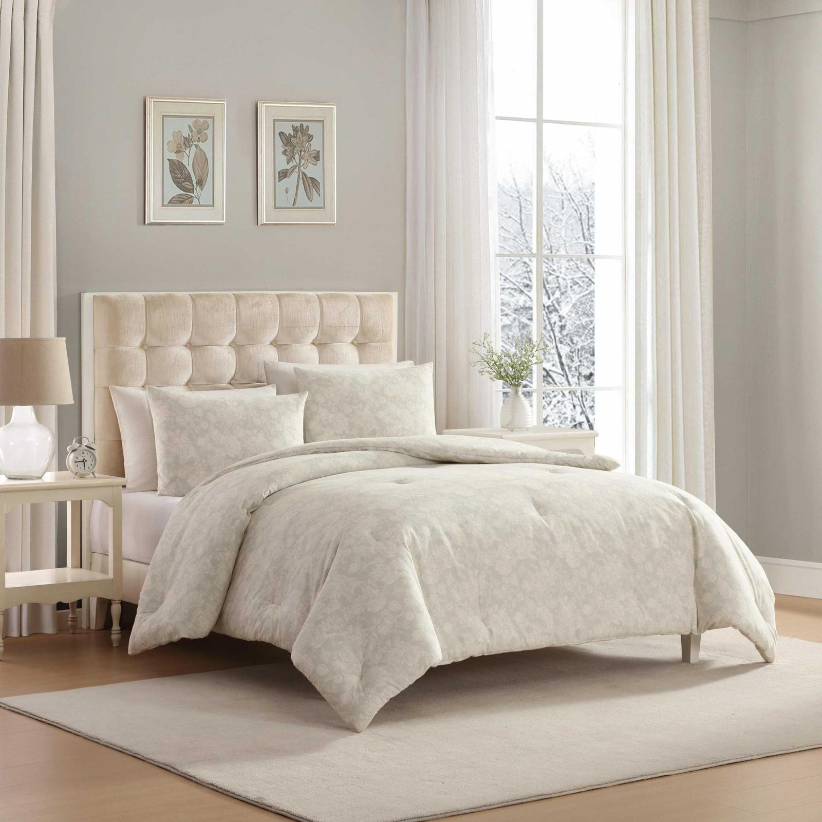 Meredith Cotton Flannel 3-Piece Comforter Set 5 Meredith Cotton Flannel 3-Piece Comforter Set