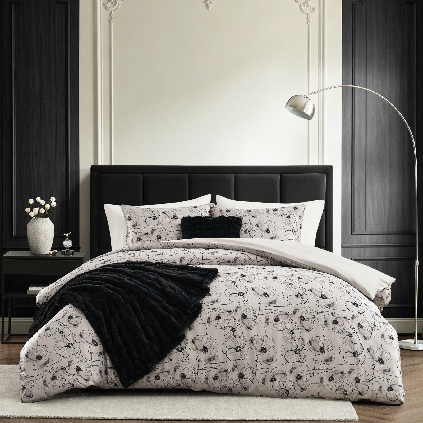 Poly Charmouse Peony 5-Piece Bed in a Bag Comforter Set 1 Poly Charmouse Peony 5-Piece Bed in a Bag Comforter Set