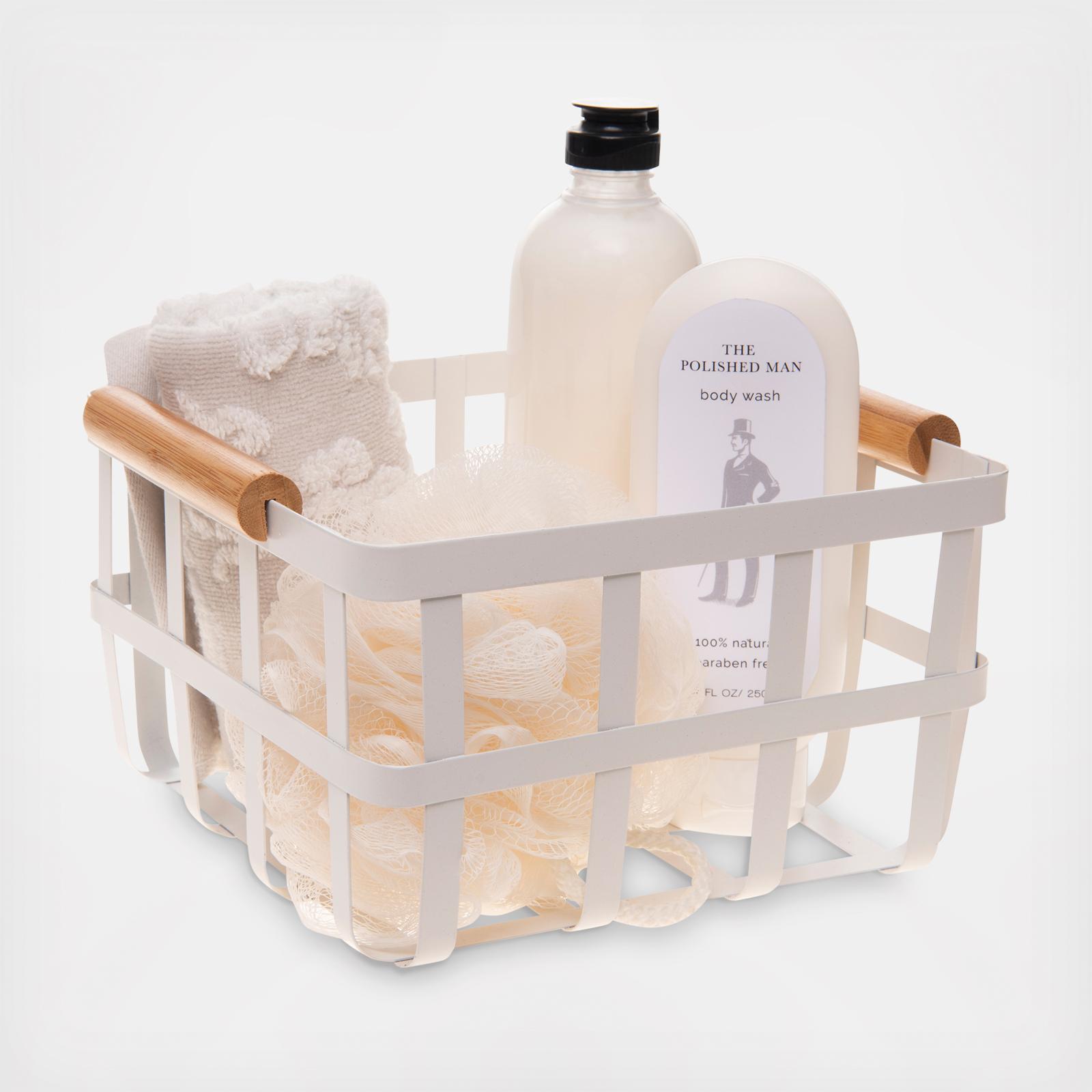 Square Basket with Handles 2 Square Basket with Handles