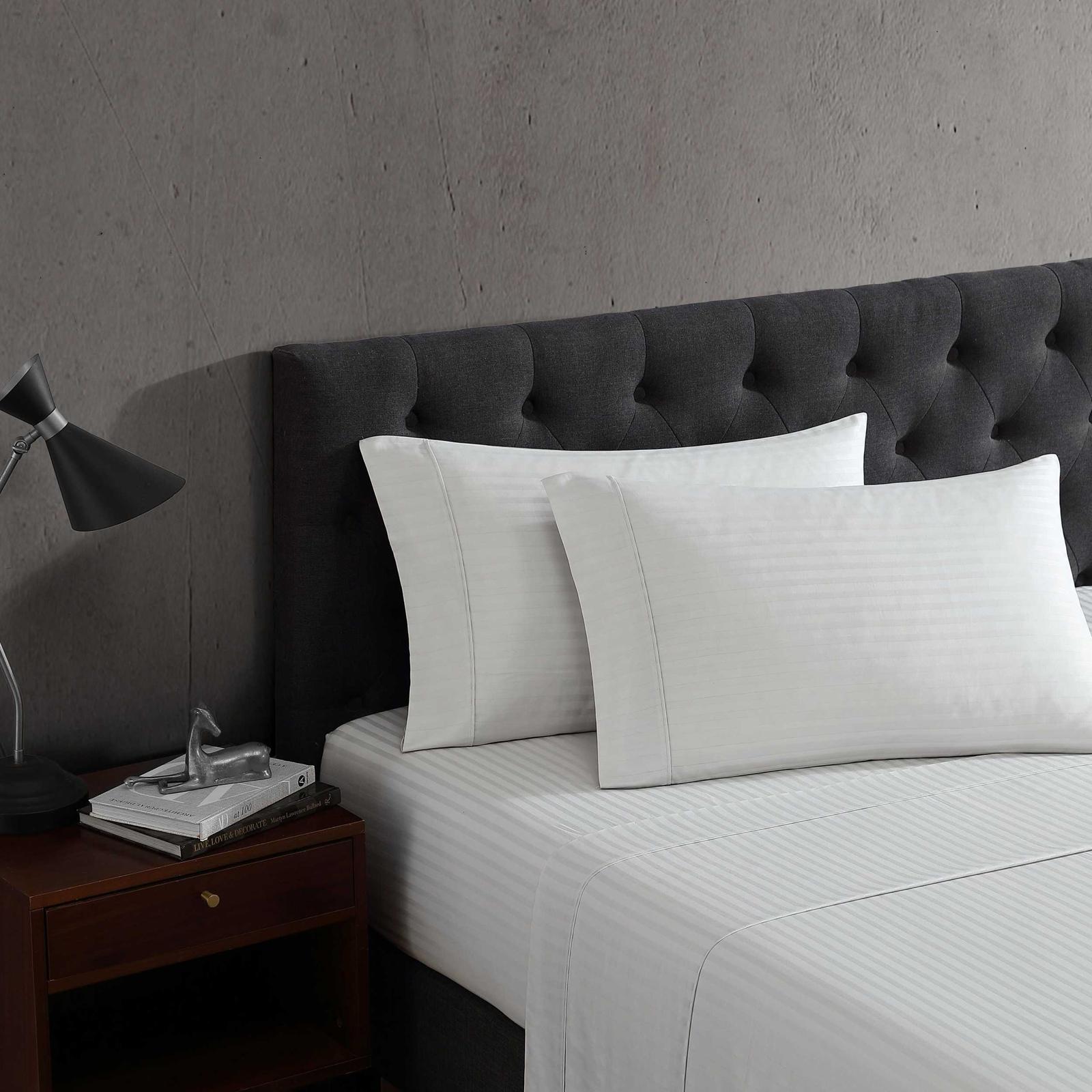 Stripe Cotton 4-Piece Sheet Set 1 Stripe Cotton 4-Piece Sheet Set