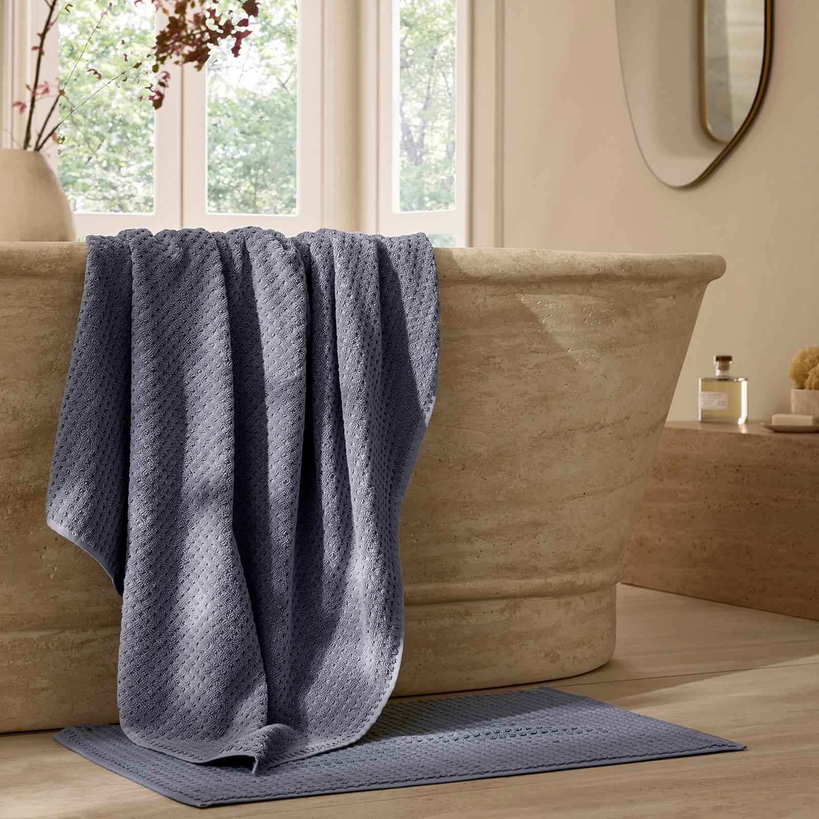 Turkish Waffle Bath Sheet 4 Turkish Waffle Bath Sheet