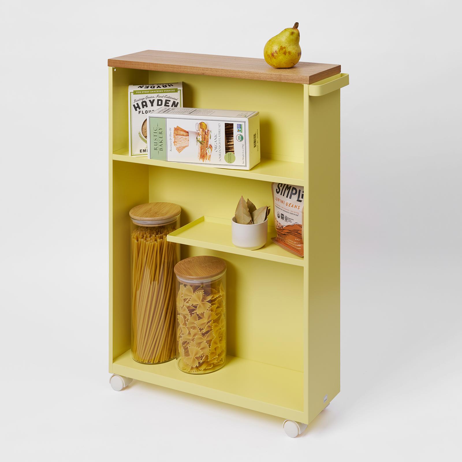 Tower Rolling Slim Bathroom Cart with Handle 1 Tower Rolling Slim Bathroom Cart with Handle