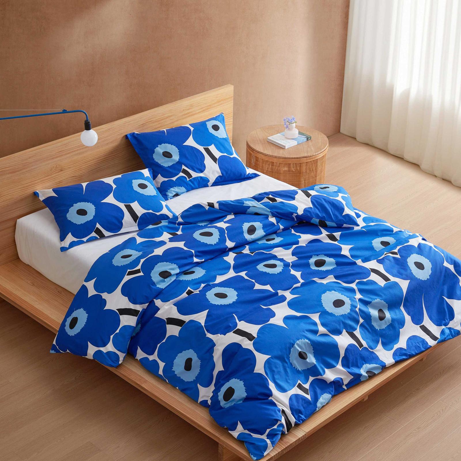 Unikko Cotton Percale 3-Piece Comforter Set 6 Unikko Cotton Percale 3-Piece Comforter Set