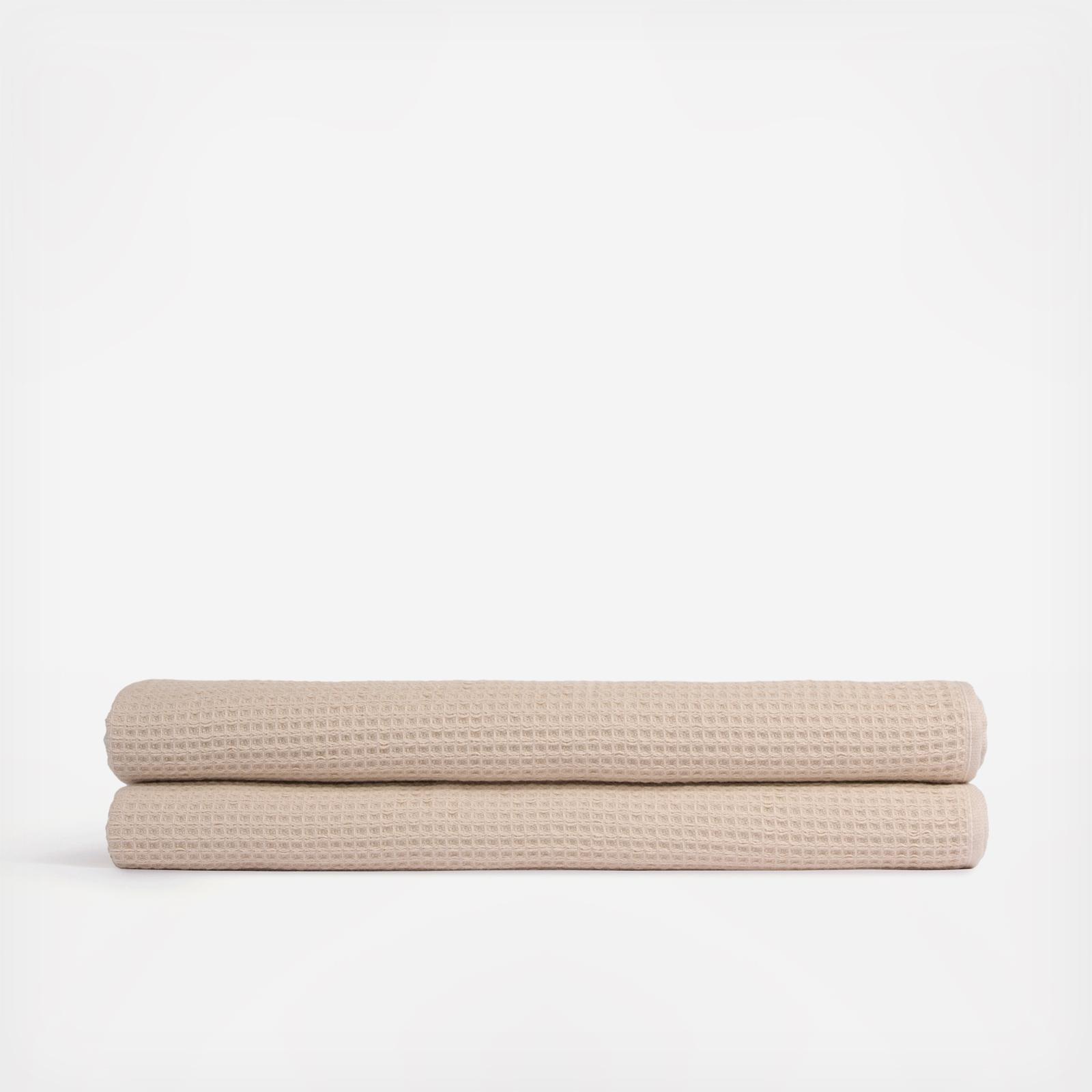 Waffle Bath Towel, Set of 2 12 Waffle Bath Towel, Set of 2