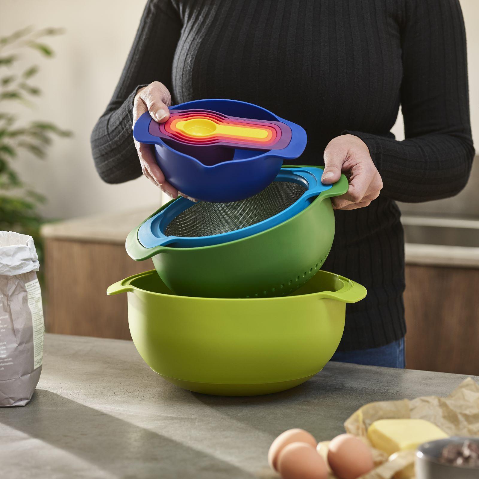 Nest 9-Piece Food Prep Set 3 Nest 9-Piece Food Prep Set