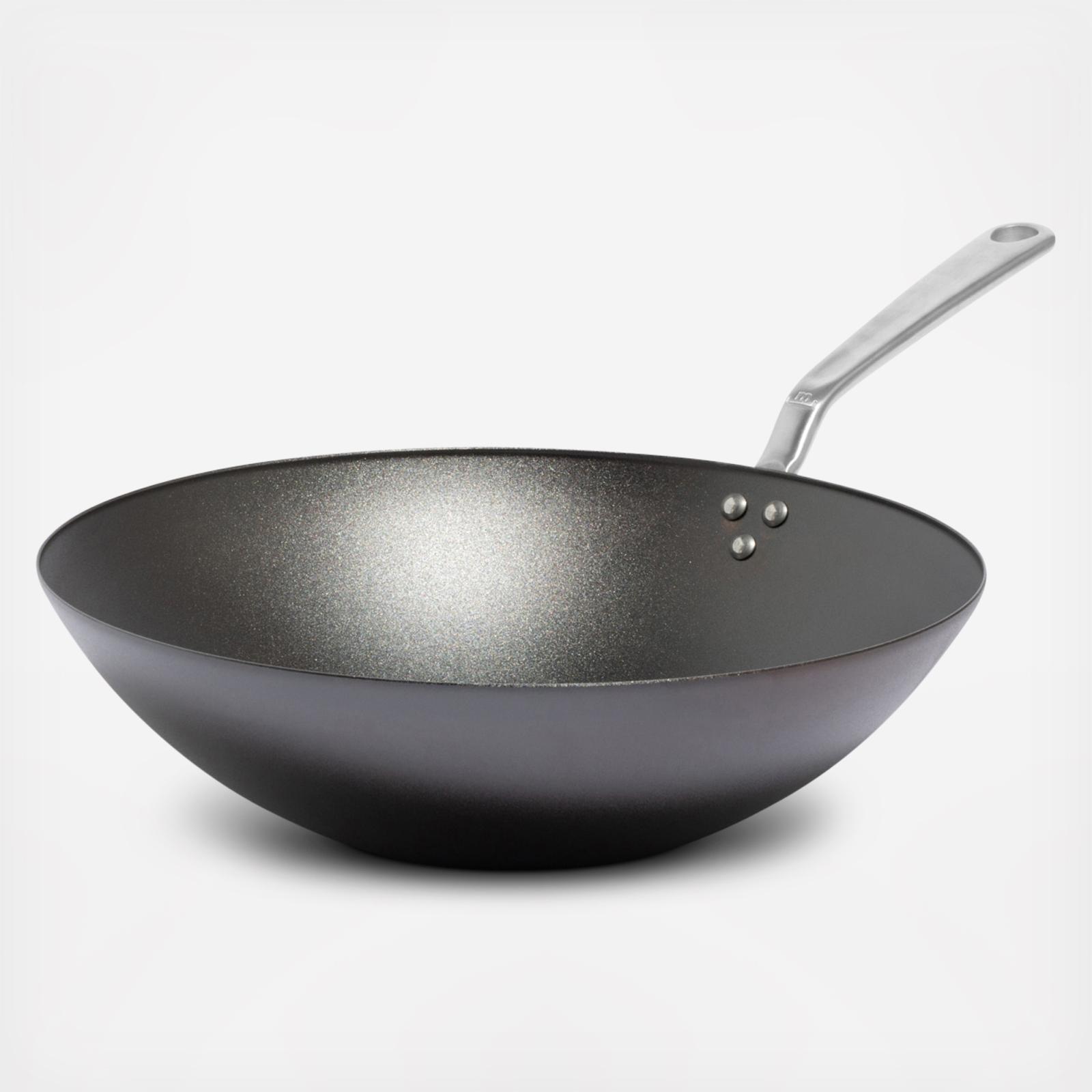 Seasoned Carbon Steel Wok, 13 in. 1 Seasoned Carbon Steel Wok, 13 in.