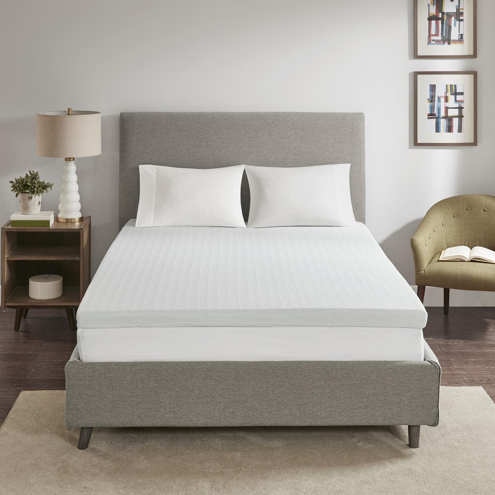 3-Inch Gel Memory Foam Moisture Management Mattress Topper