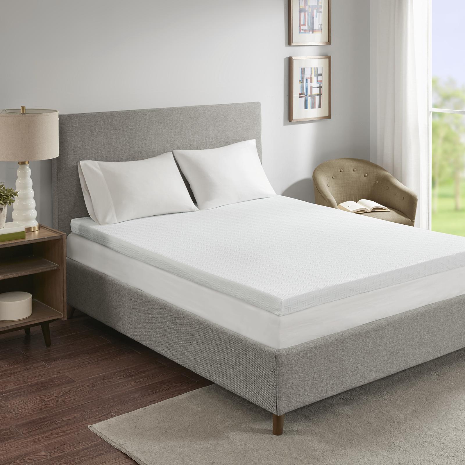 3-Inch Gel Memory Foam Moisture Management Mattress Topper