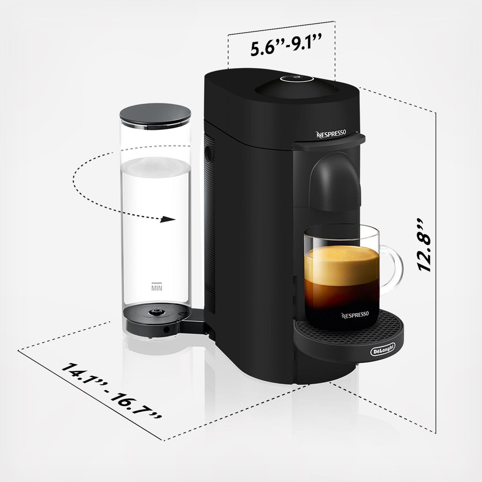 Vertuo Plus Coffee & Espresso Single Serve Machine + Aeroccino Frother Bundle 7 Vertuo Plus Coffee & Espresso Single Serve Machine + Aeroccino Frother Bundle