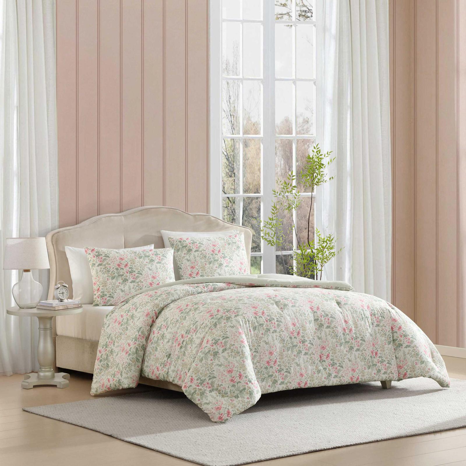 Arden Floral 7-Piece Comforter & Sheet Set 7 Arden Floral 7-Piece Comforter & Sheet Set