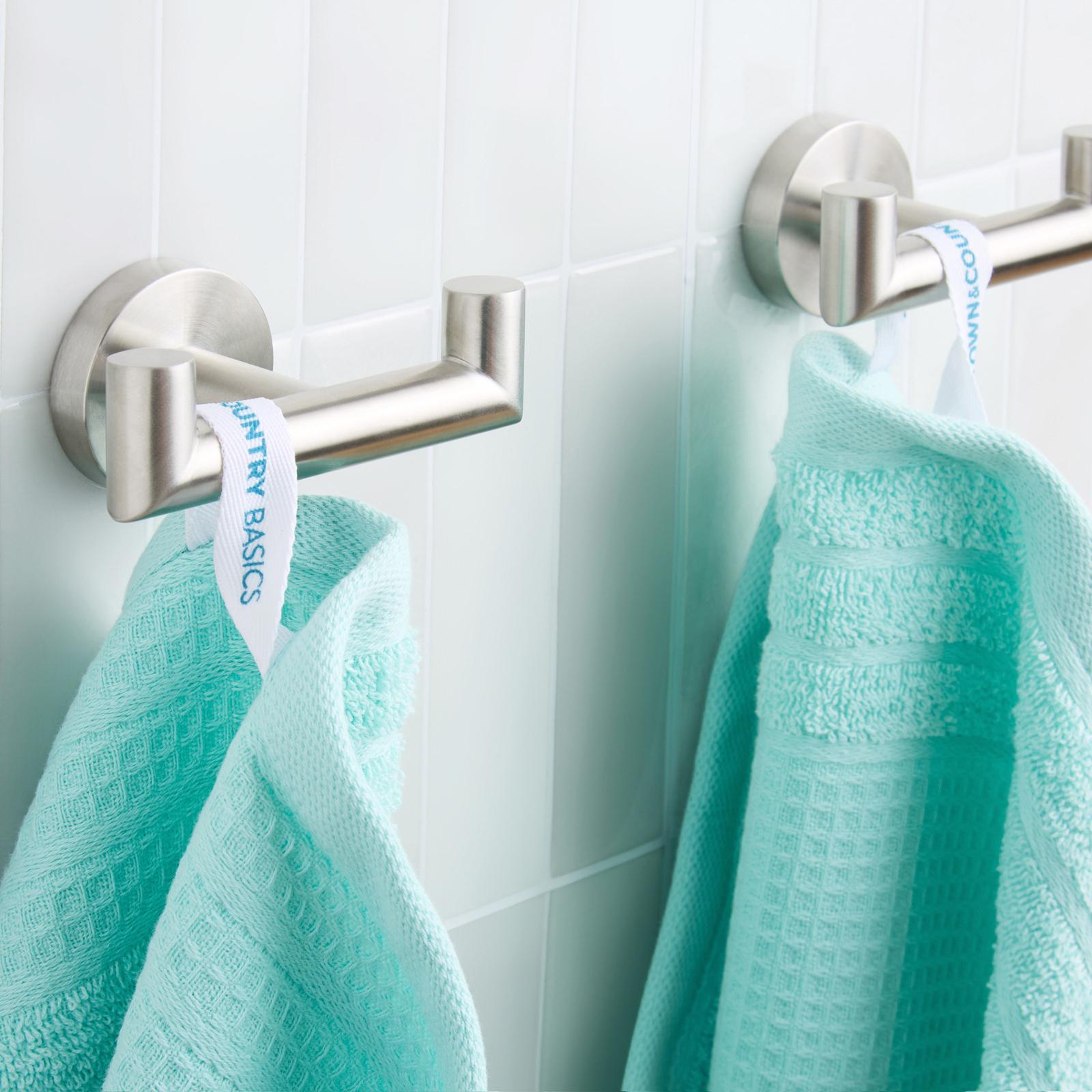 Basics Waffle Woven Terry Hand Towel, Set of 4 3 Basics Waffle Woven Terry Hand Towel, Set of 4