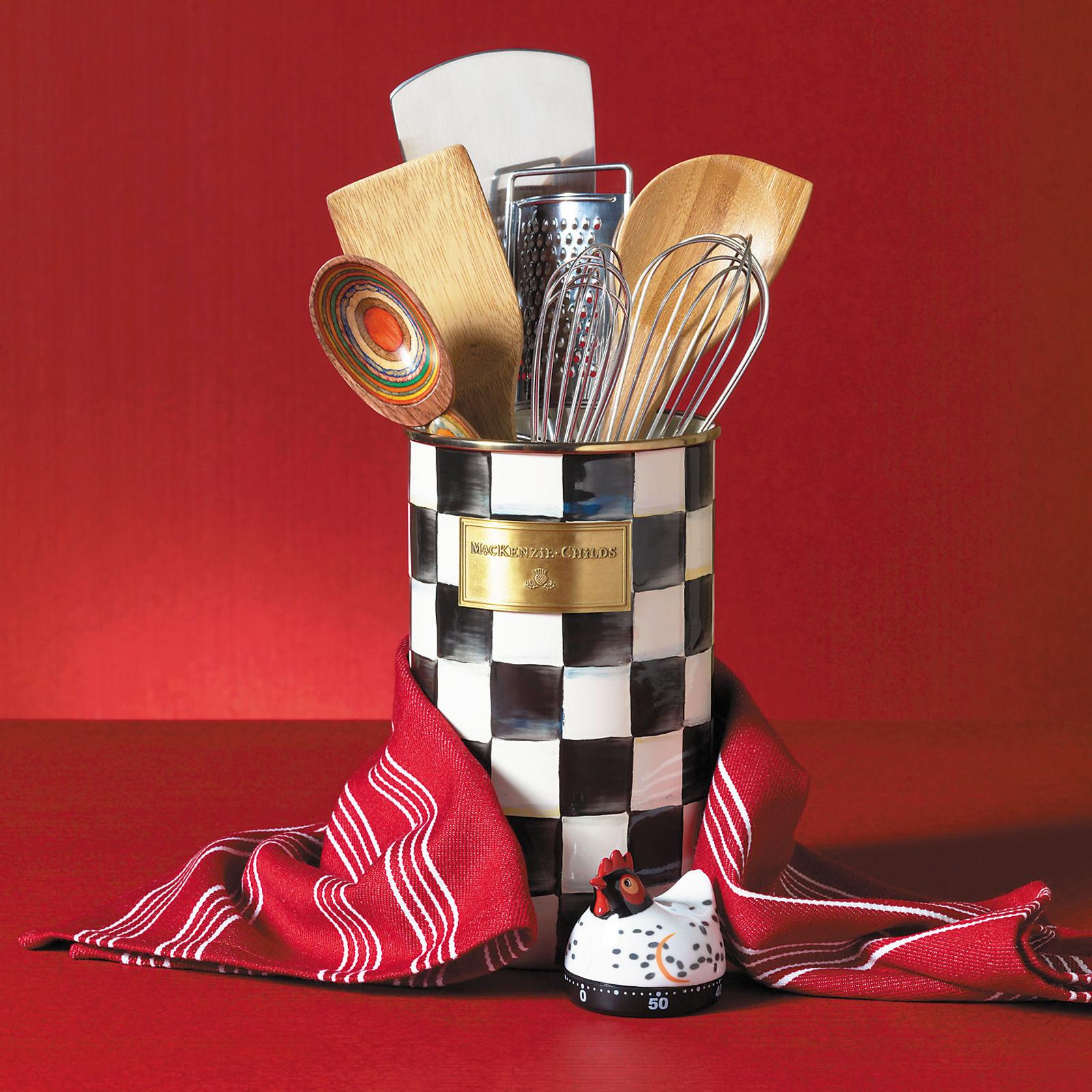 Courtly Check Utensil Holder 1 Courtly Check Utensil Holder