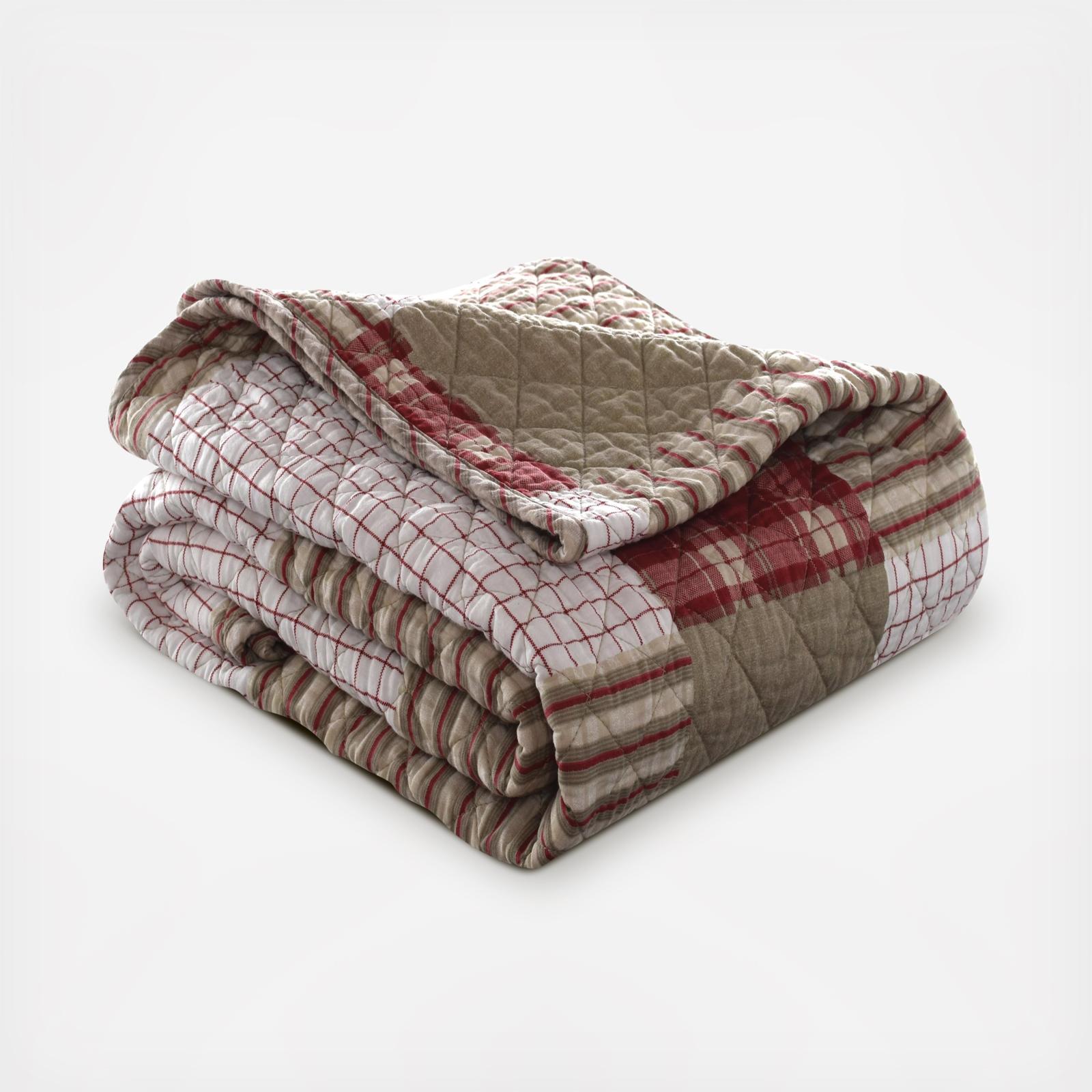 Camano Island Plaid Throw 12 Camano Island Plaid Throw