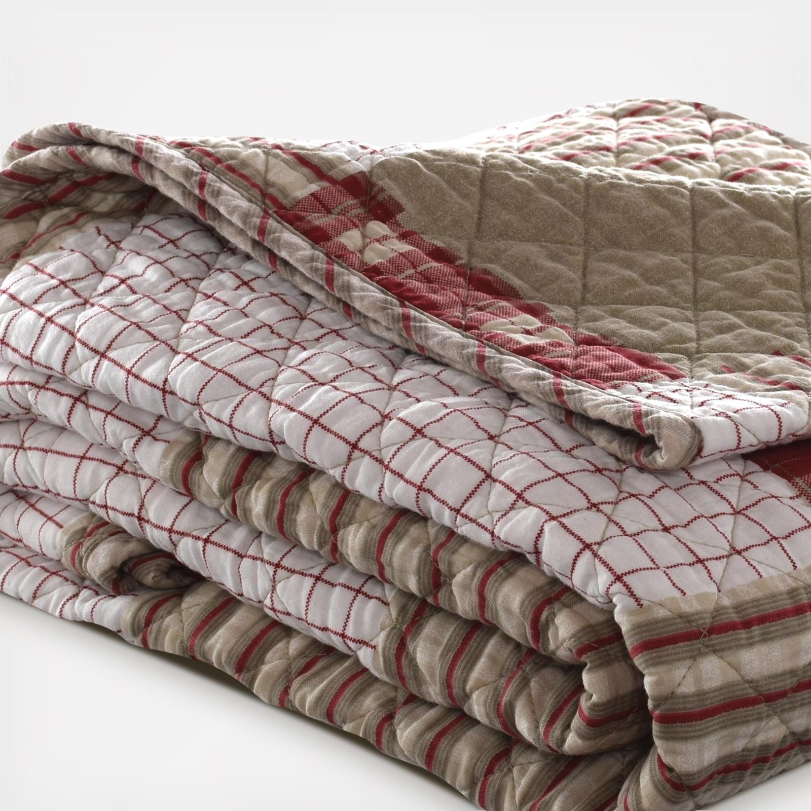 Camano Island Plaid Throw