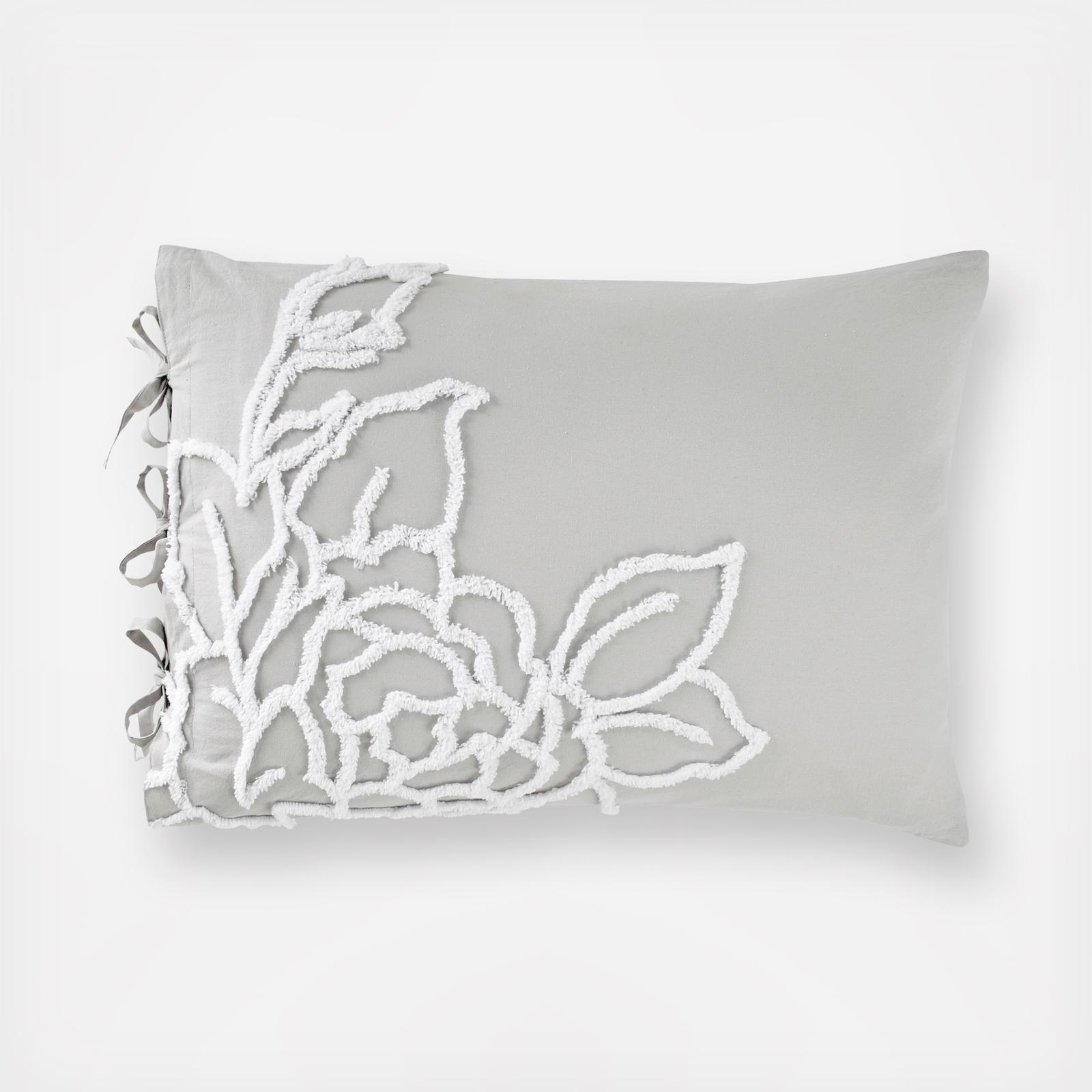 Chenille Rose 3-PIece Comforter Set 6 Chenille Rose 3-PIece Comforter Set