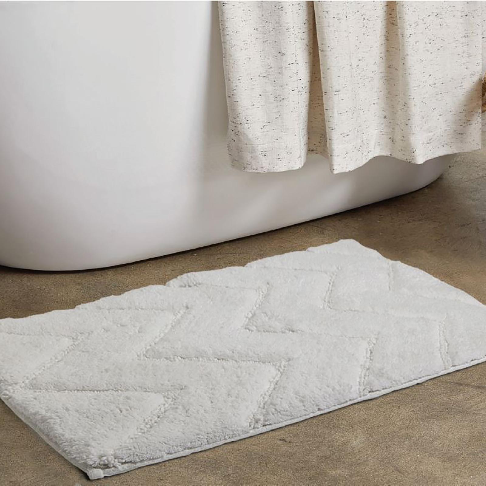 Chevron Cotton Bath Mat 1 Chevron Cotton Bath Mat